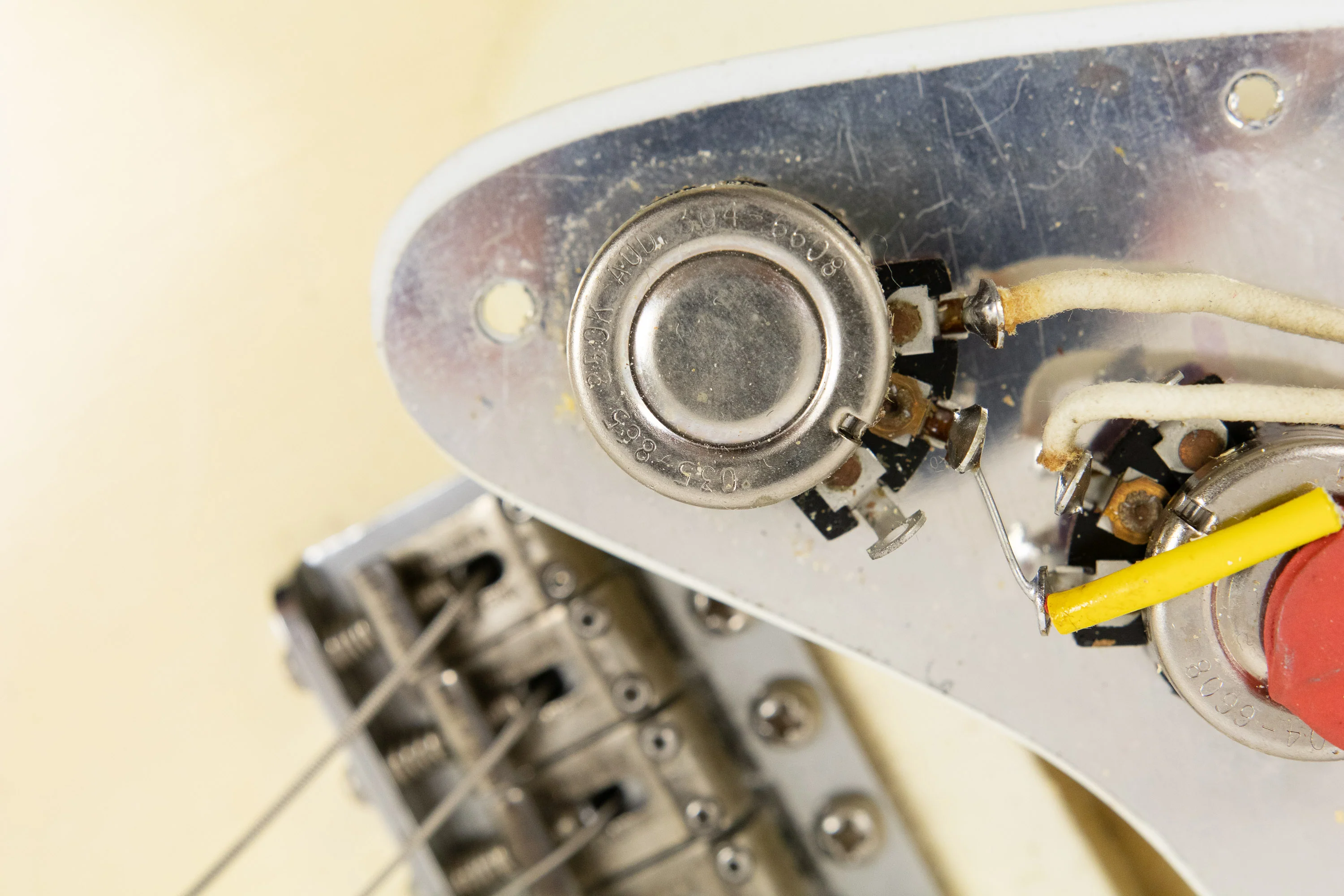 1966 Fender Stratocaster, Olympic White Refin - Image 26