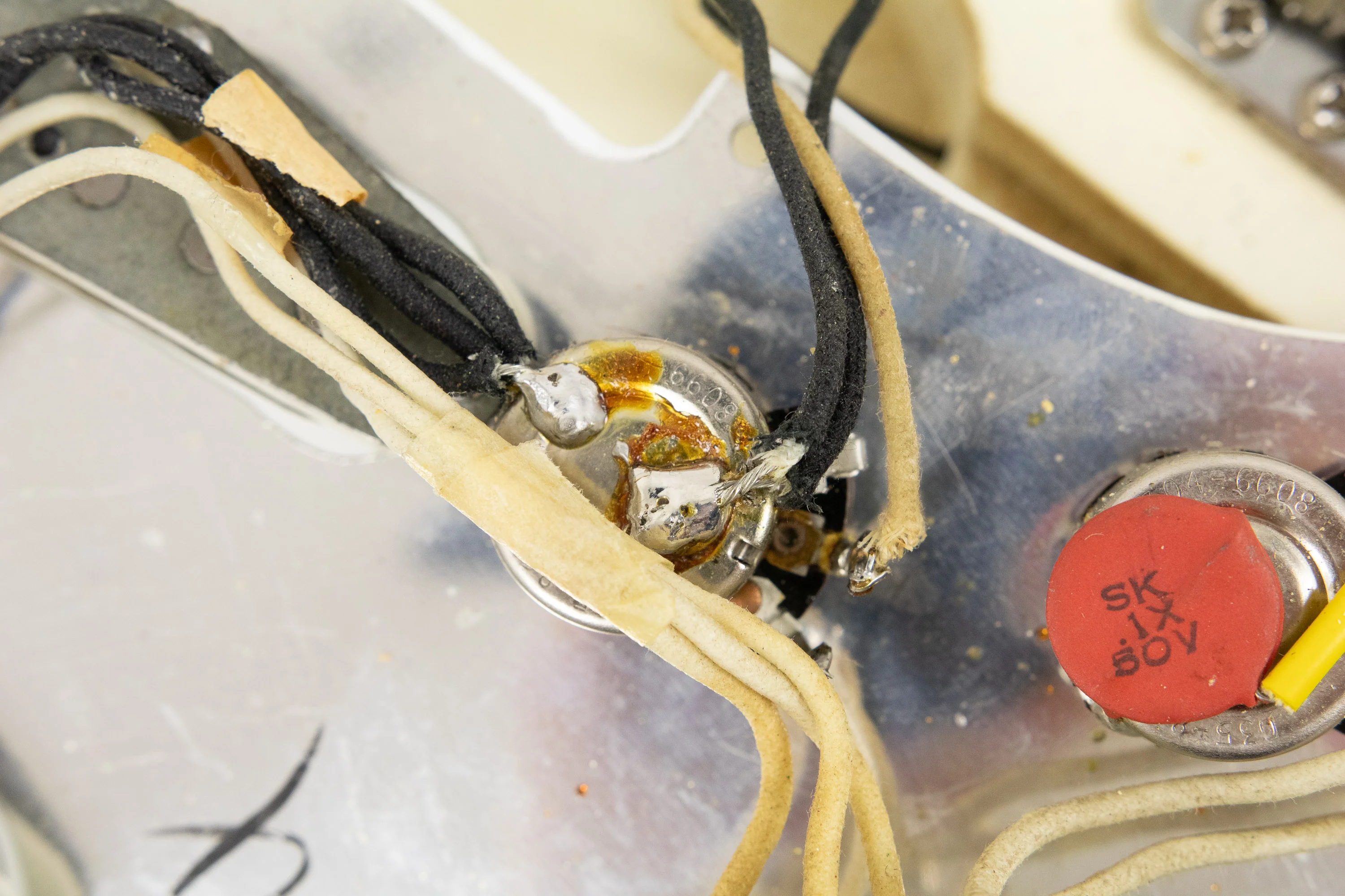 1966 Fender Stratocaster, Olympic White Refin - Image 28