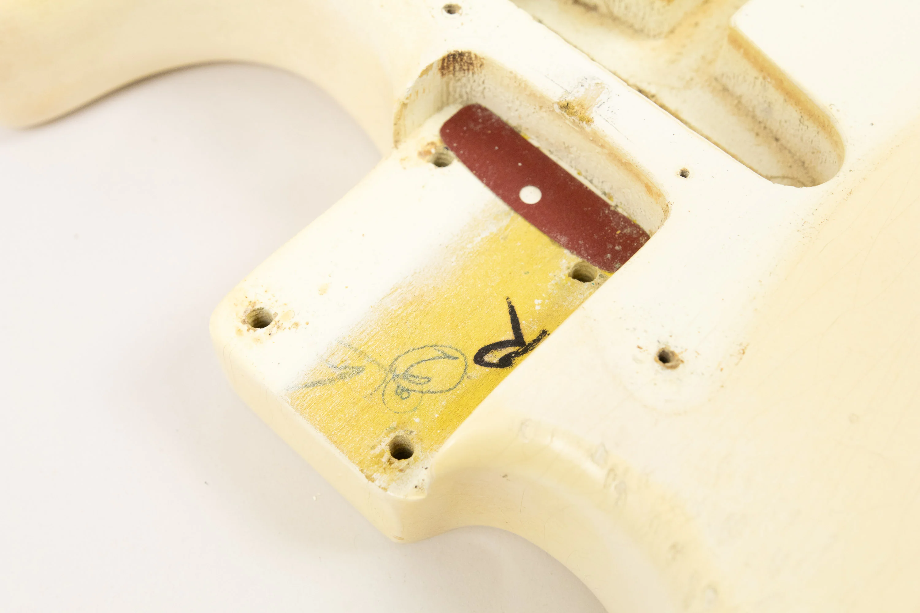 1966 Fender Stratocaster, Olympic White Refin - Image 32