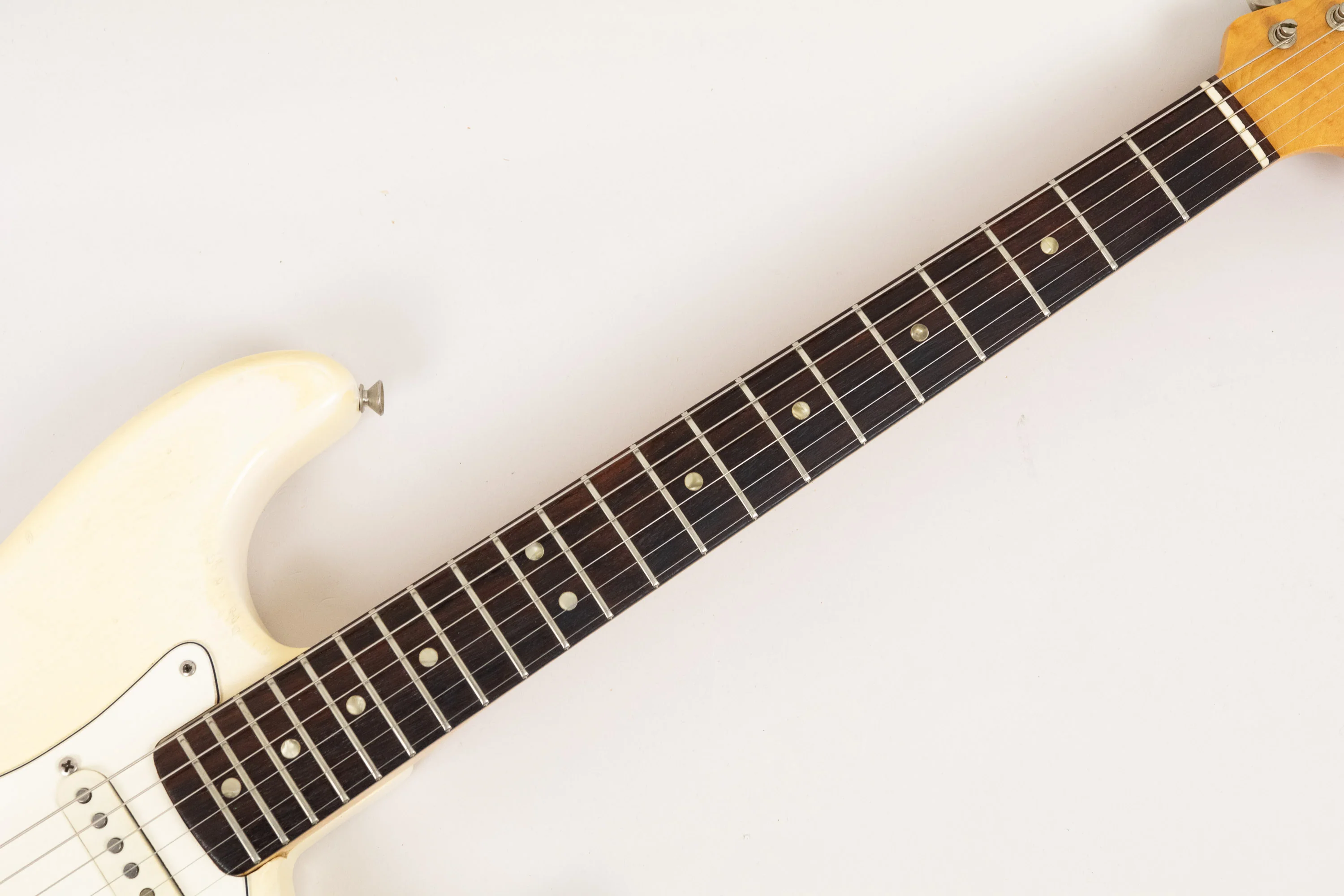 1966 Fender Stratocaster, Olympic White Refin - Image 8