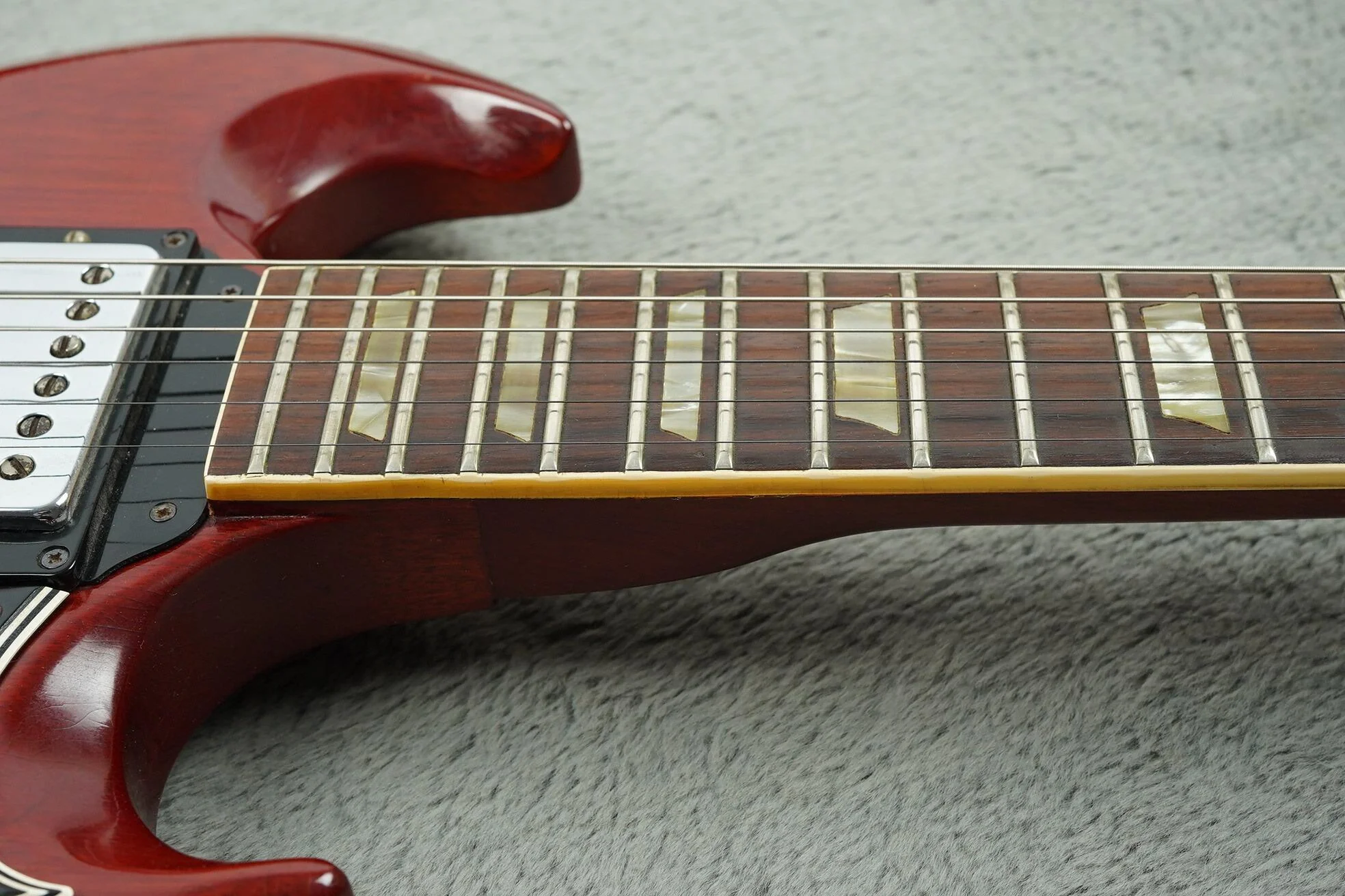 1966 Gibson SG Standard, Bigsby, Cherry + OHSC - Image 20