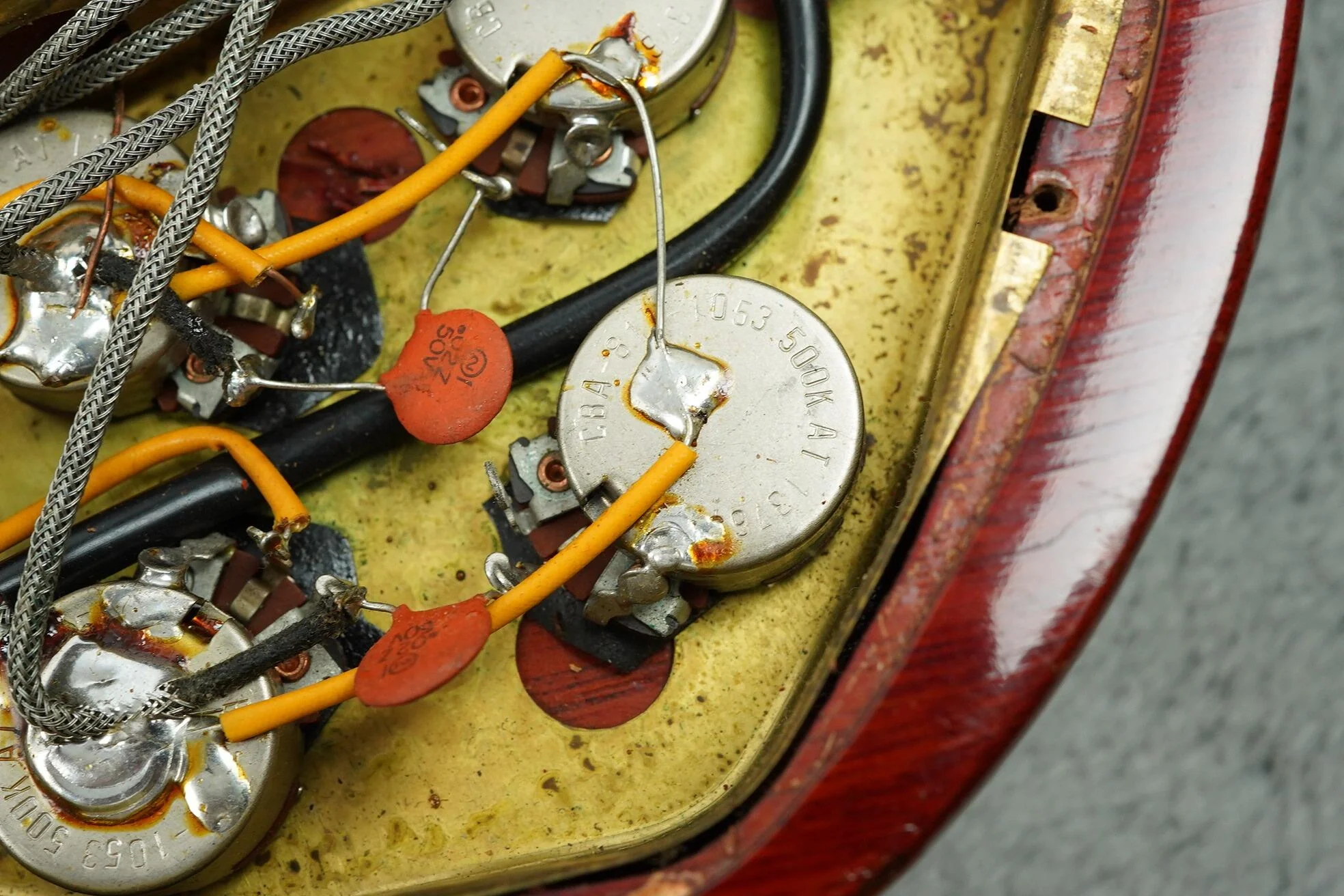1966 Gibson SG Standard, Bigsby, Cherry + OHSC - Image 52