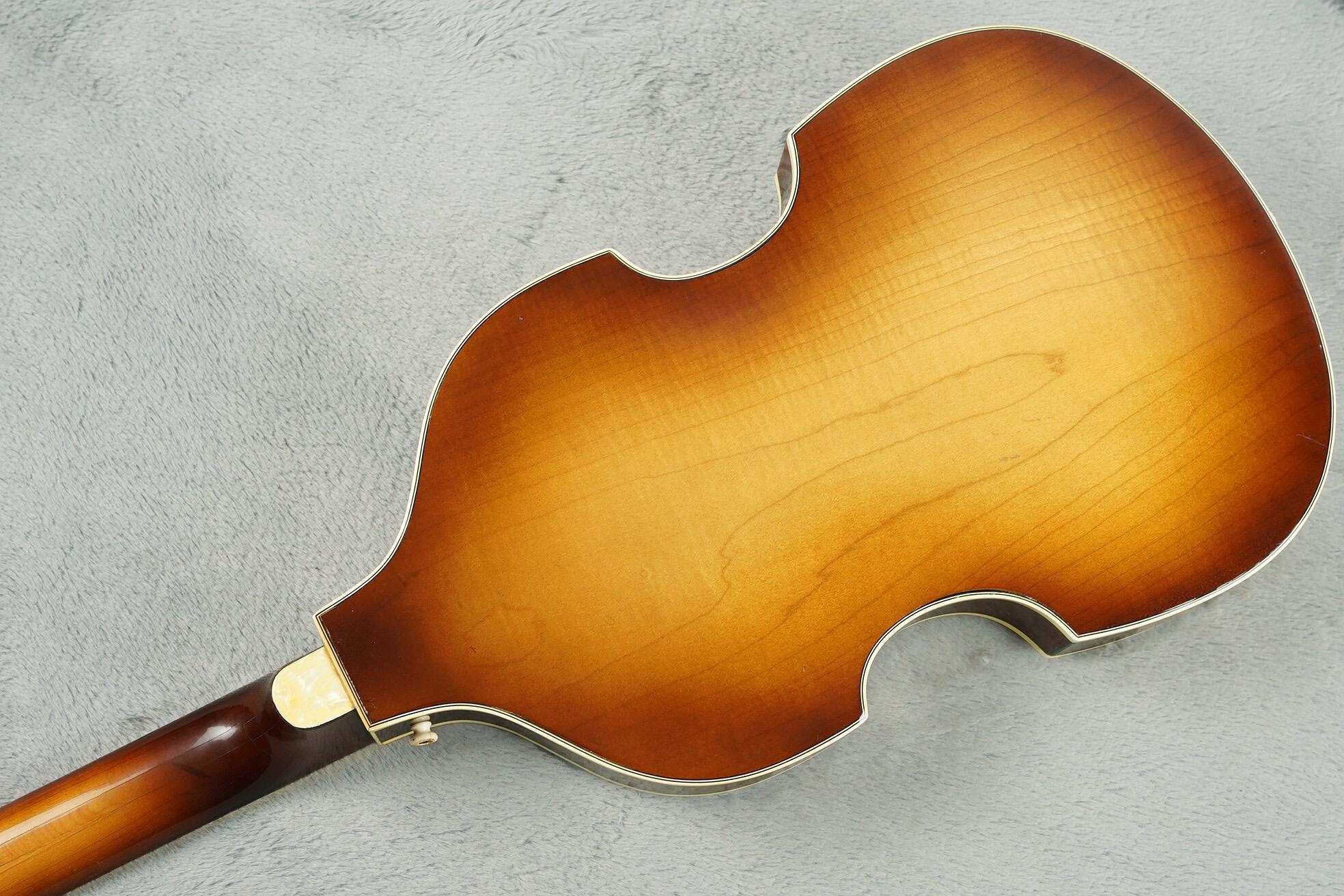 1966 Hofner Violin Bass + OHSC - Image 15