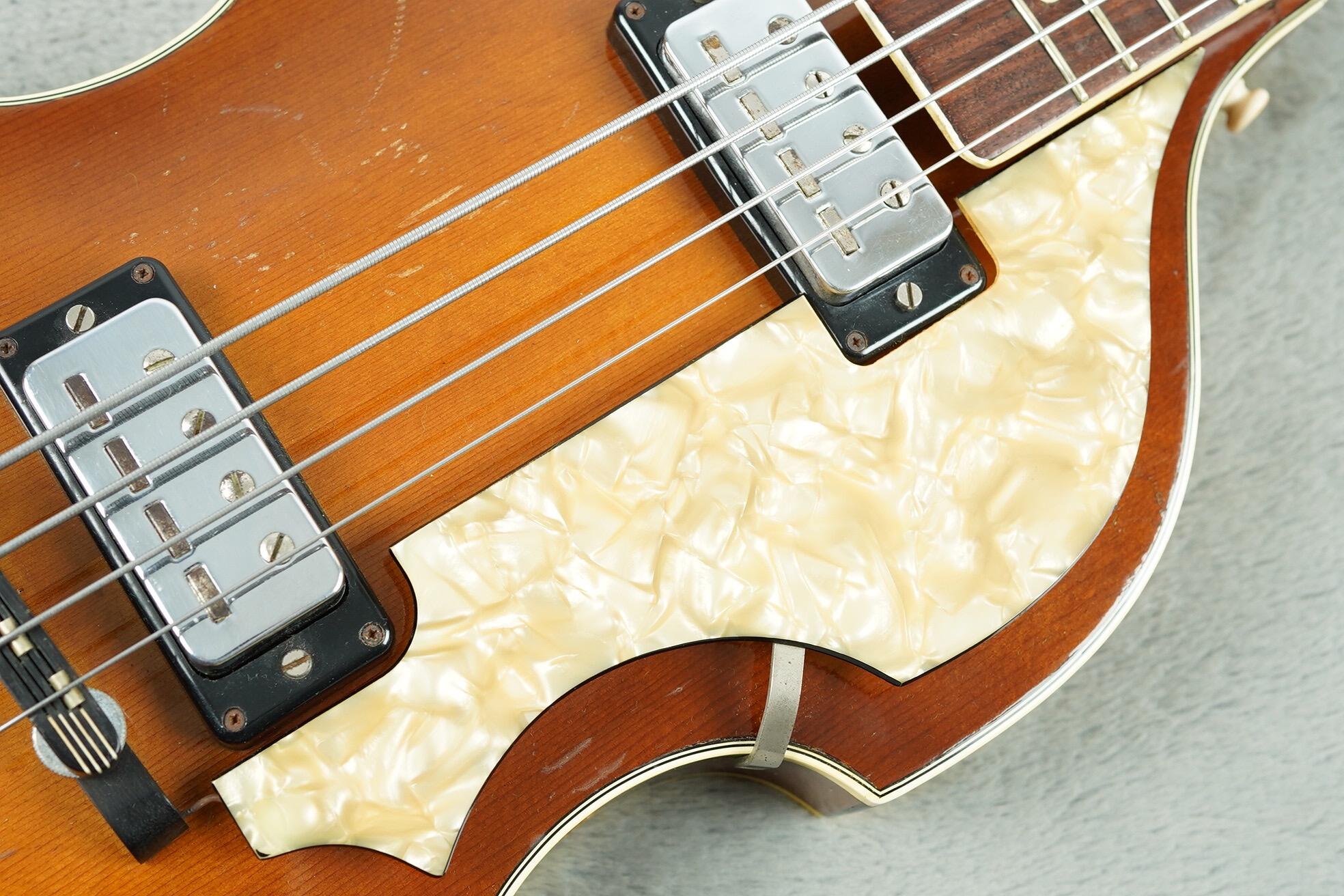 1966 Hofner Violin Bass + OHSC - Image 18