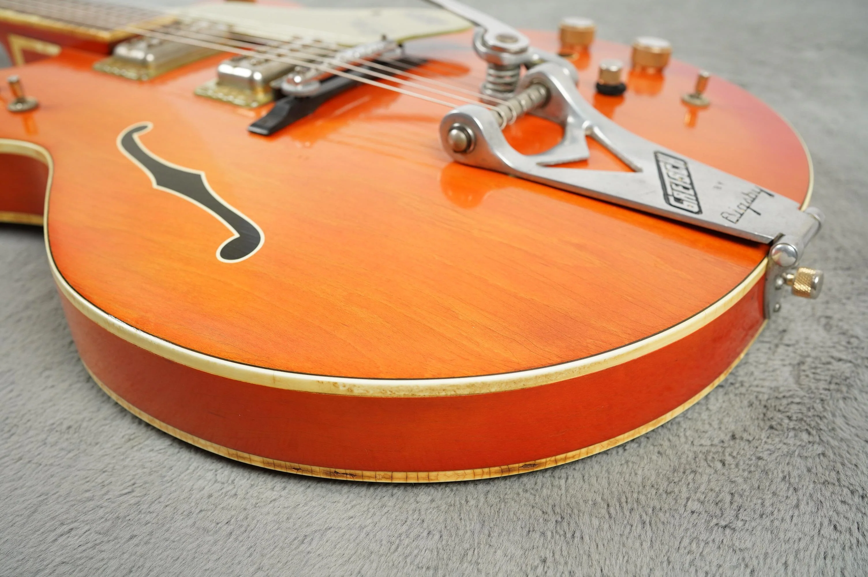 1967 Gretsch 6120 Nashville, Western Orange + OHSC - Image 16
