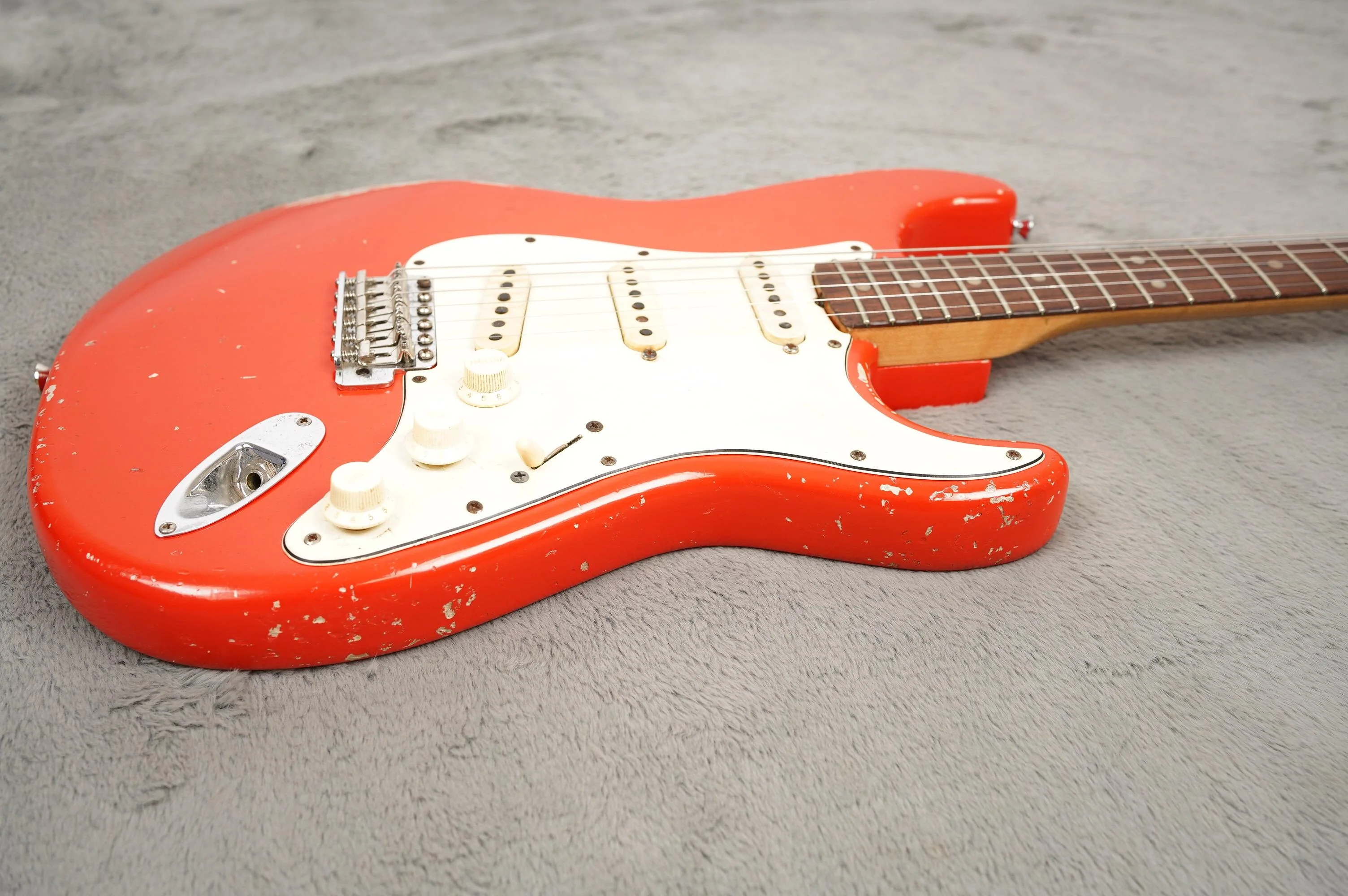 1968 Fender Stratocaster, Refin Red - Image 3