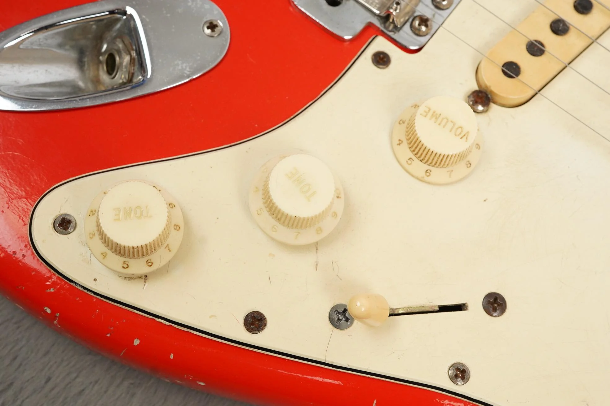 1968 Fender Stratocaster, Refin Red - Image 5