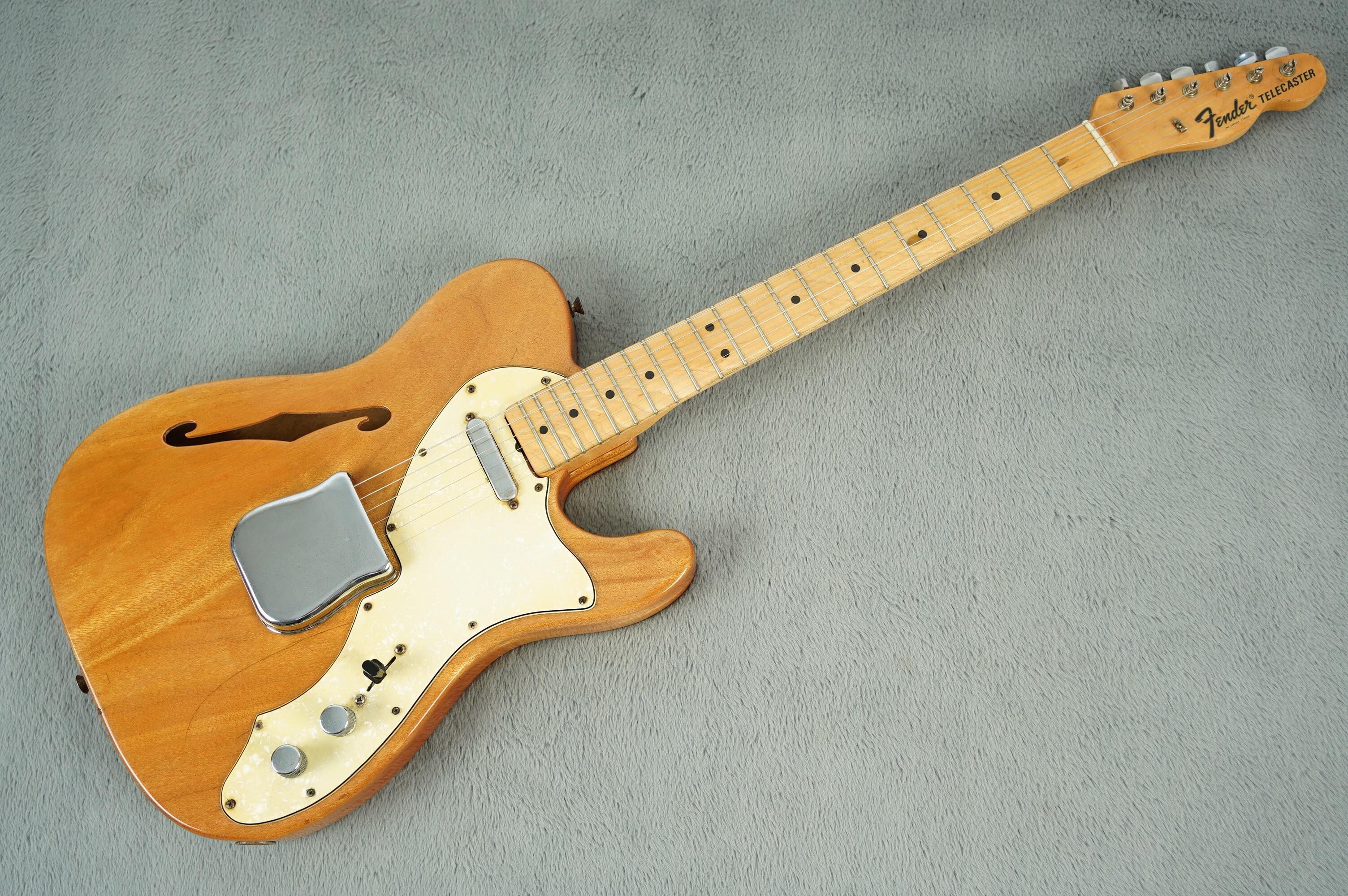 1968 Fender Telecaster Type 1 Thinline, Mahogany + OHSC - Image 7