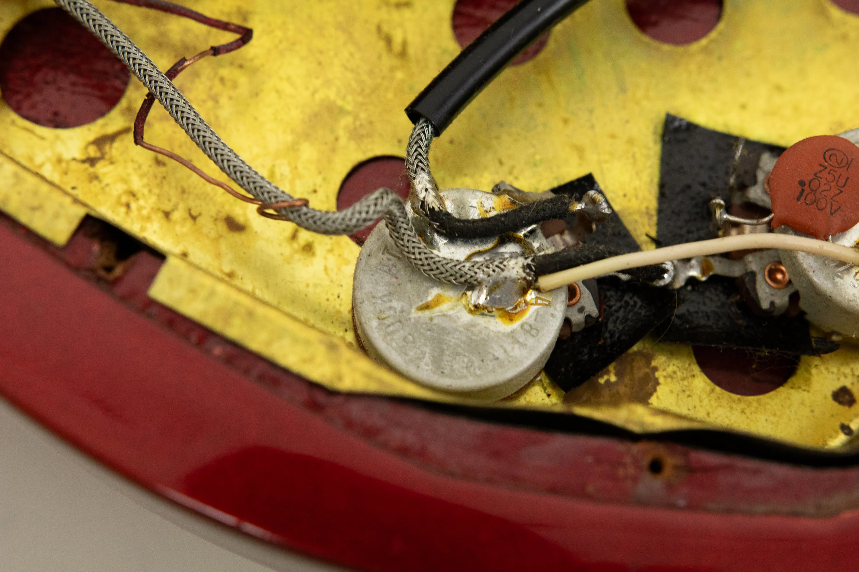 1968 Gibson SG Junior, Sparkling Burgundy - Image 22