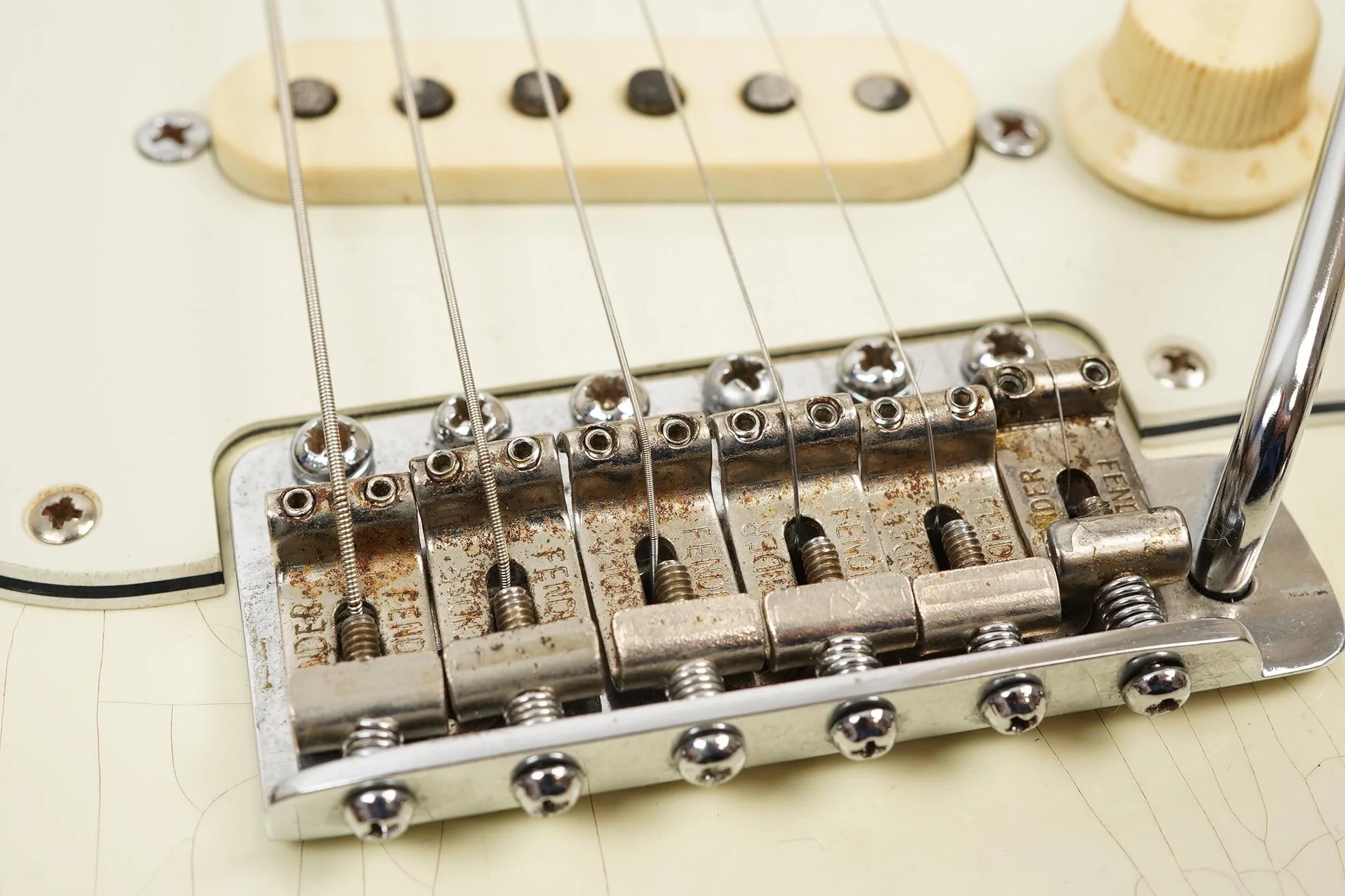 1969 Fender Stratocaster, Refin White - Image 11