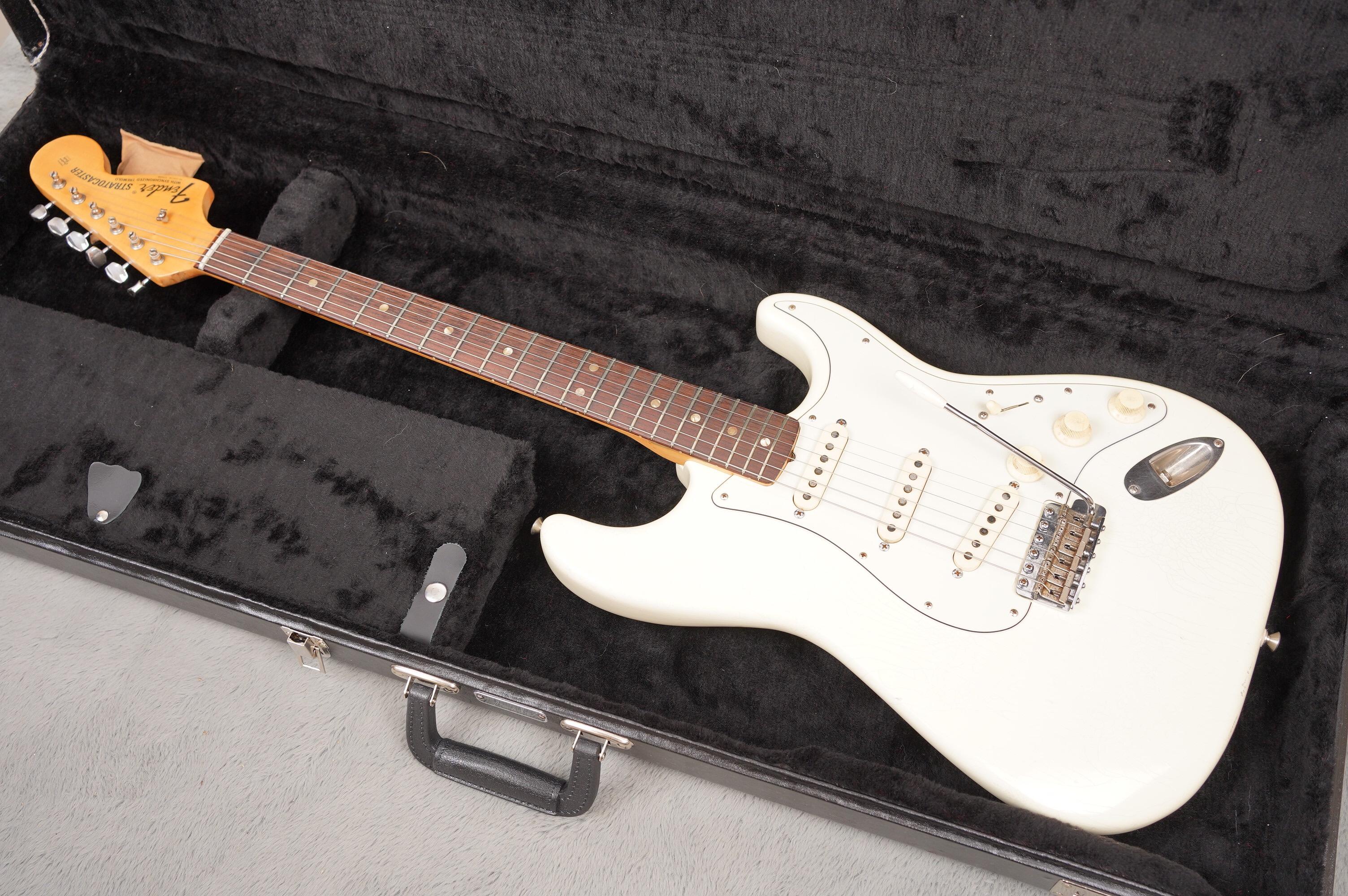 1969 Fender Stratocaster, Refin White - Image 3