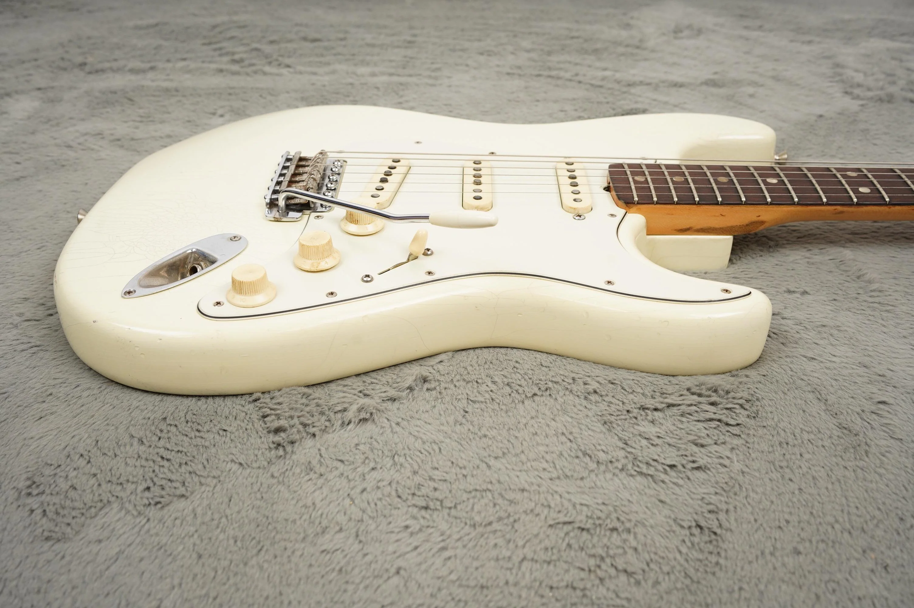 1969 Fender Stratocaster, Refin White - Image 5