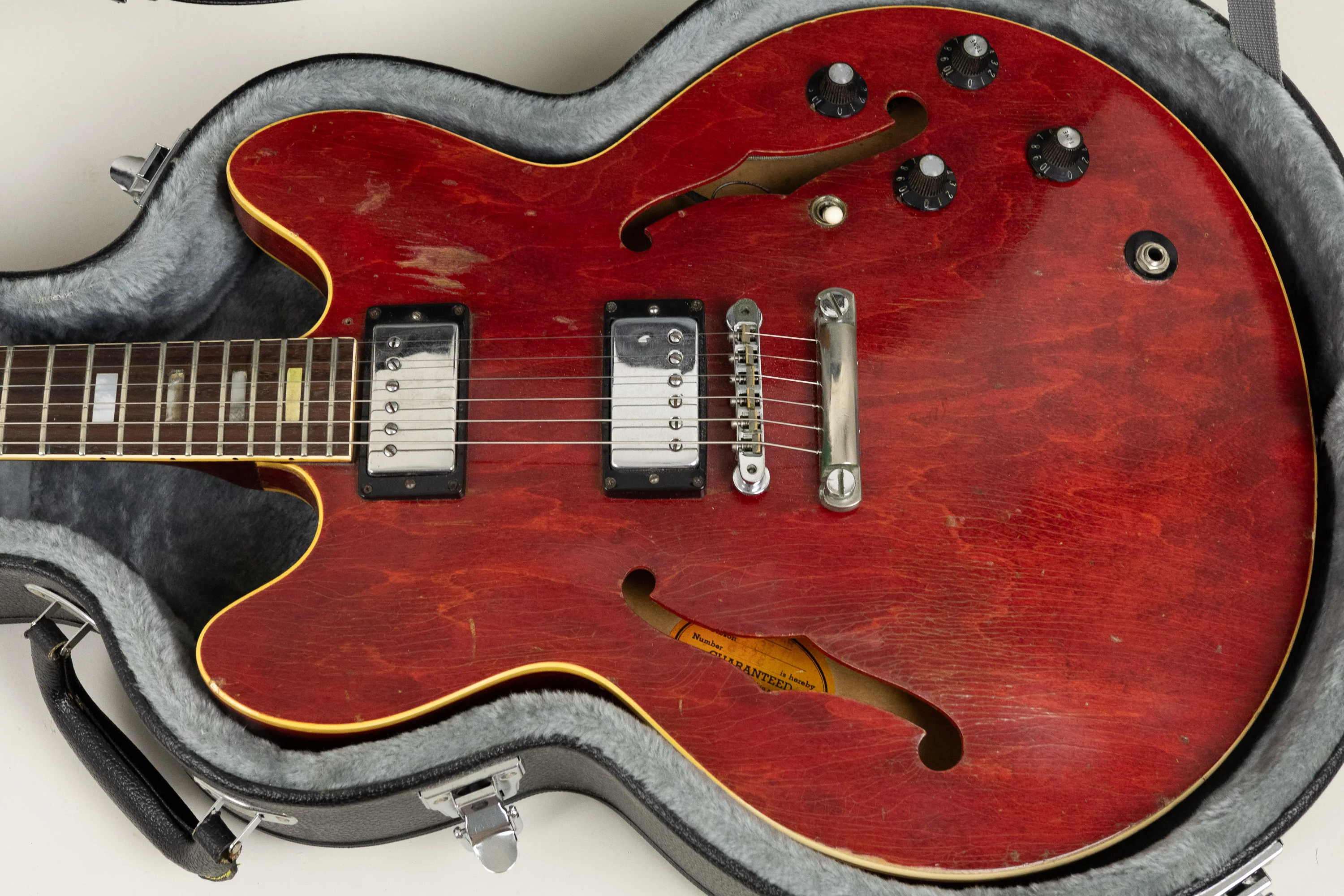 1969 Gibson ES-335TDC, Ex-Dennis Greaves - Nine Below Zero - Image 6