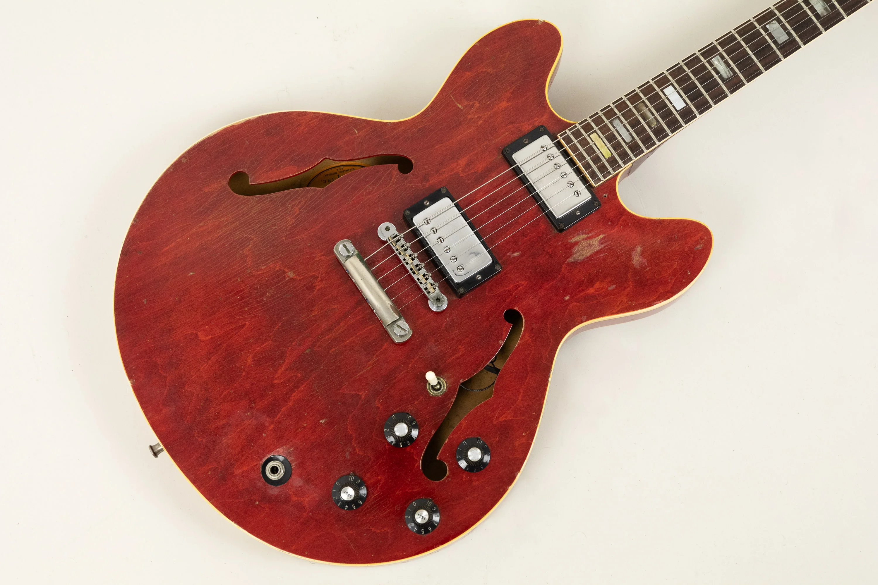 1969 Gibson ES-335TDC, Ex-Dennis Greaves - Nine Below Zero - Image 7