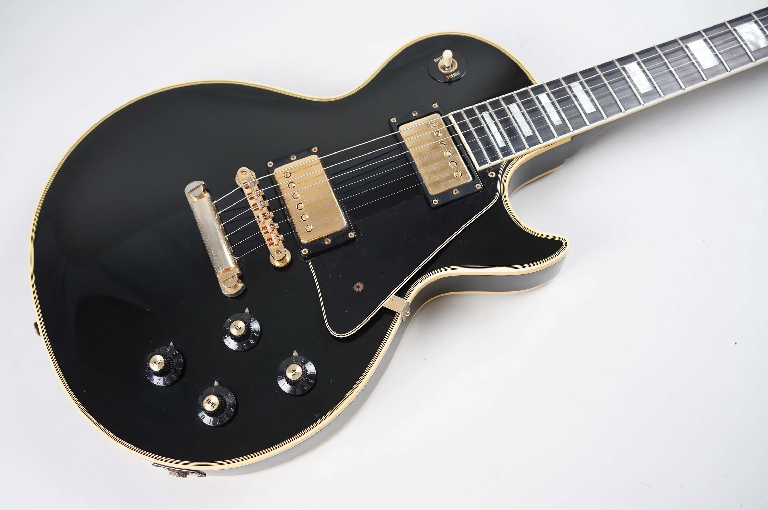 1969 Gibson Les Paul Custom, Black - Image 2