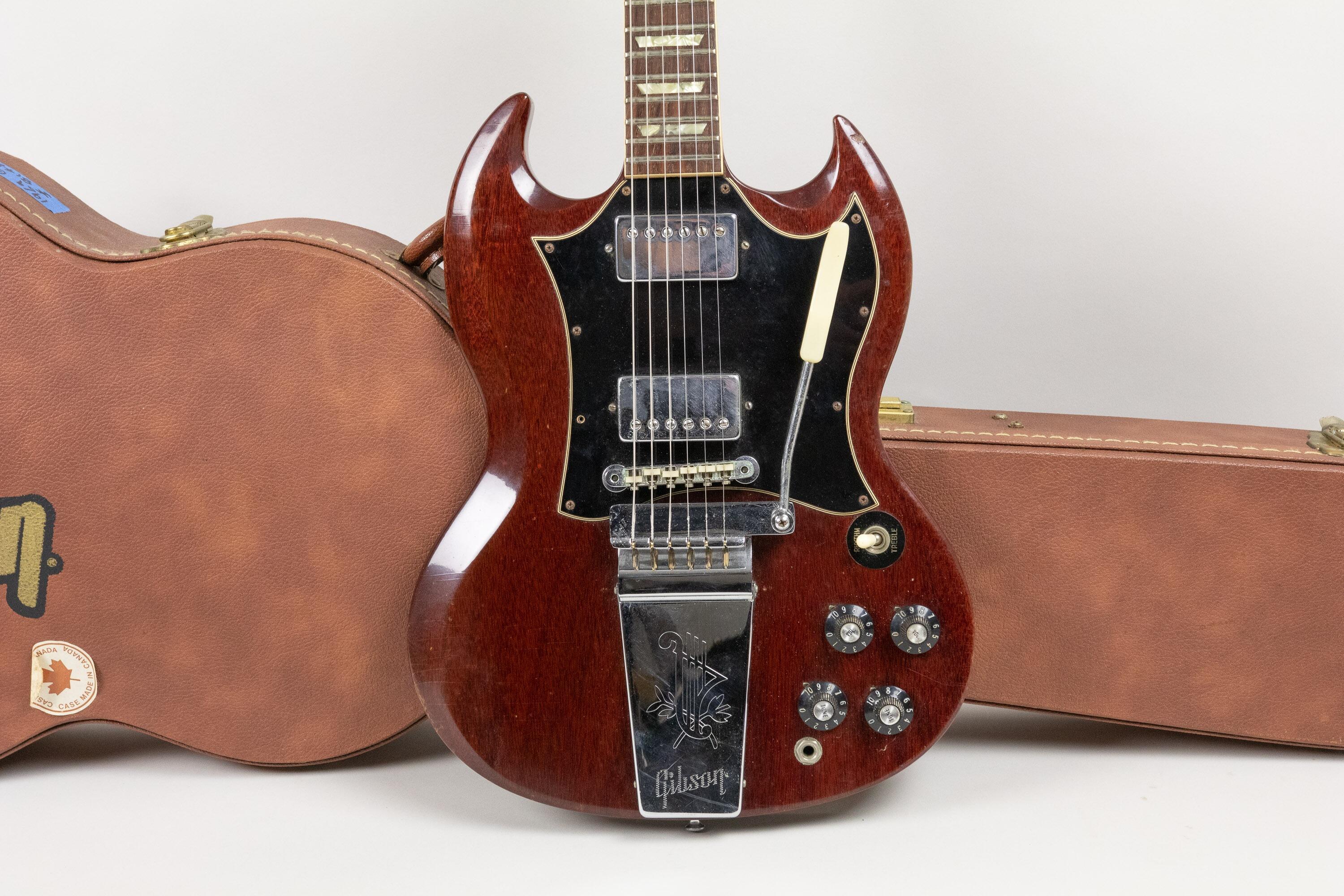 1969 Gibson SG Standard, Cherry
