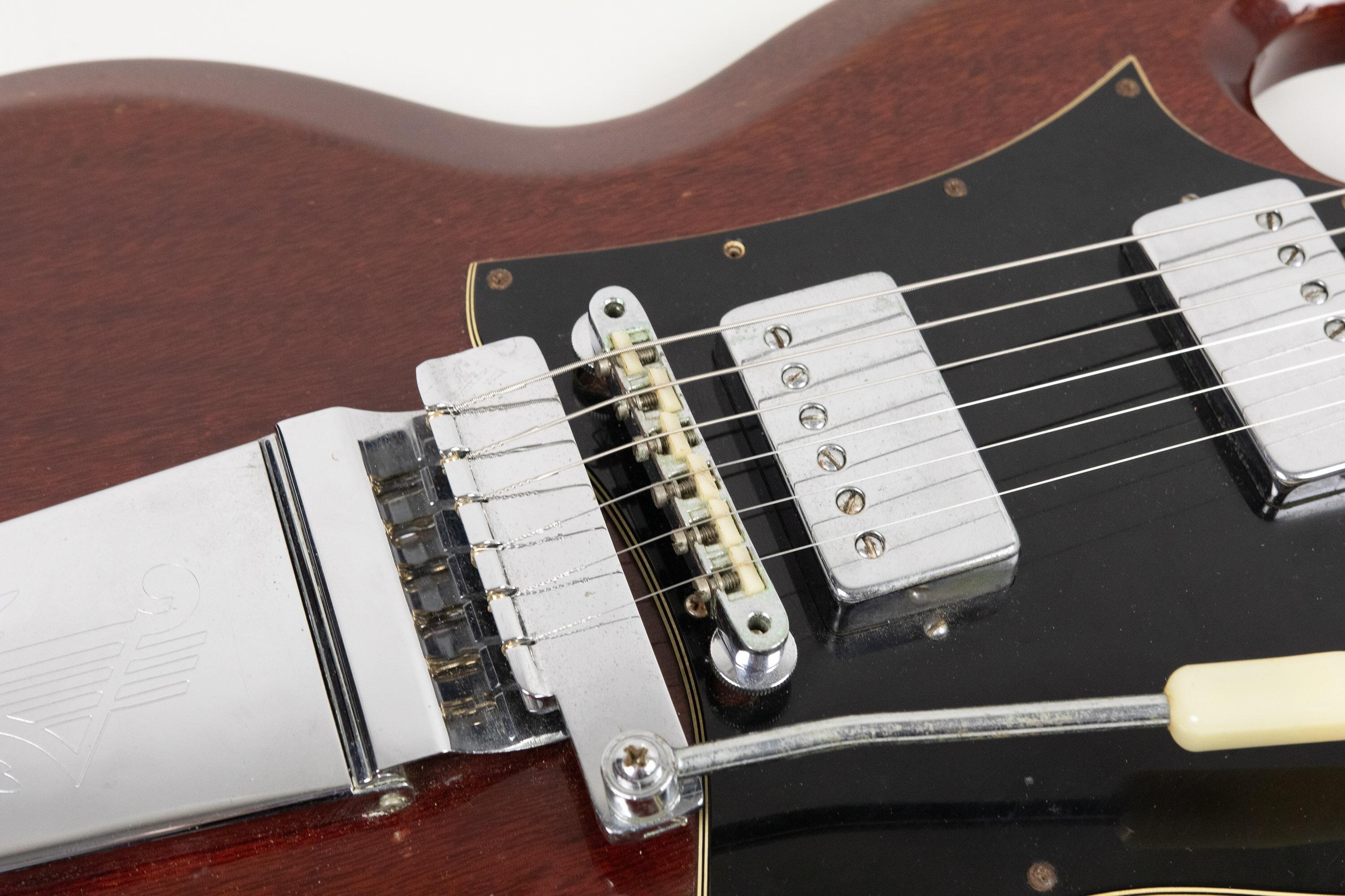 1969 Gibson SG Standard, Cherry - Image 8