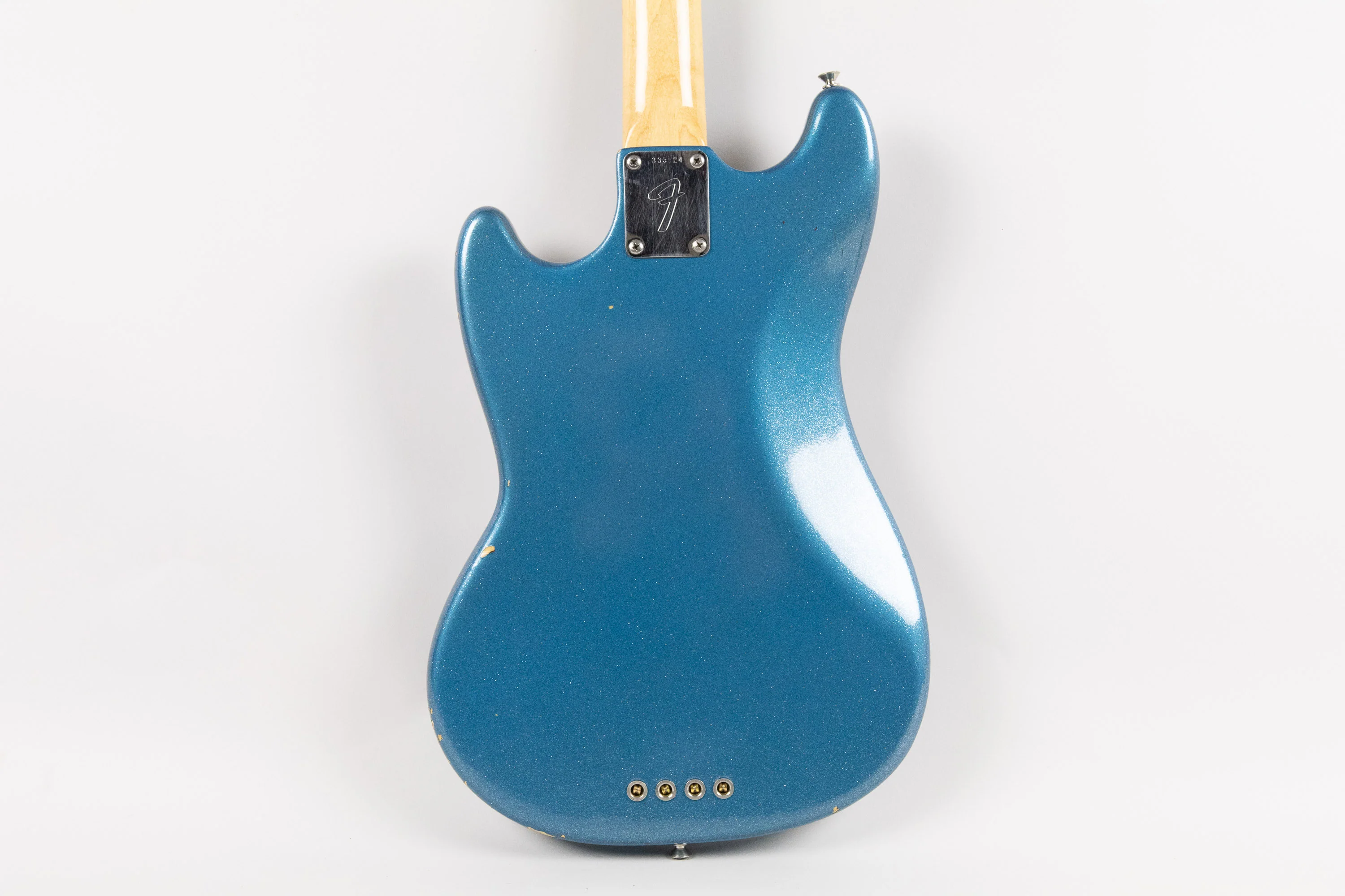 1971 Fender Mustang Bass, Blue Sparkle - Image 2