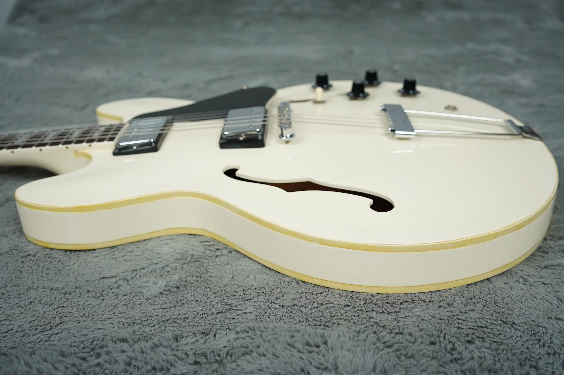 1972 Gibson ES-335 TD Special Custom Colour WHITE Nr. MINT! + OHSC + Tags RARE - Image 11