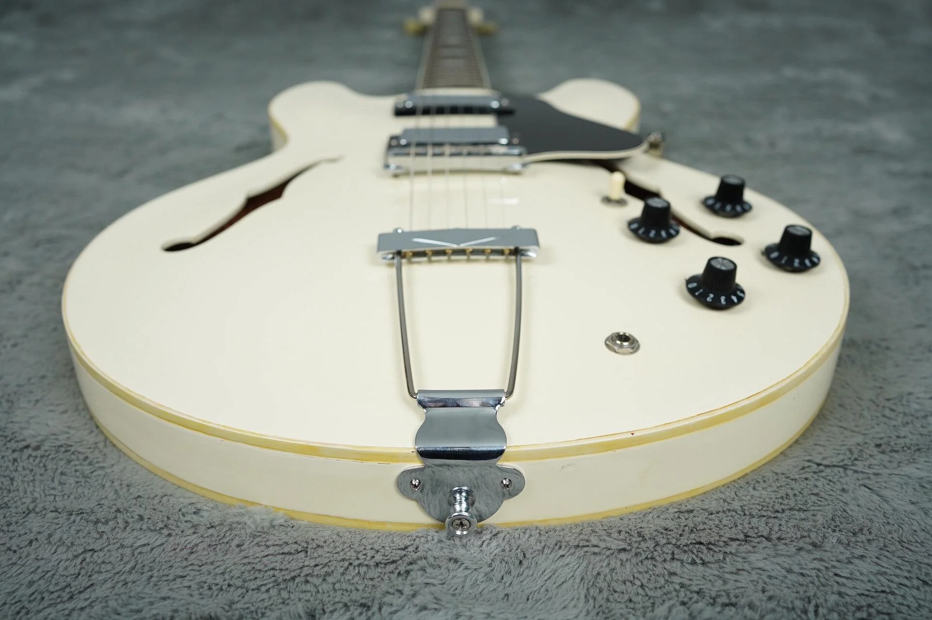 1972 Gibson ES-335 TD Special Custom Colour WHITE Nr. MINT! + OHSC + Tags RARE - Image 12
