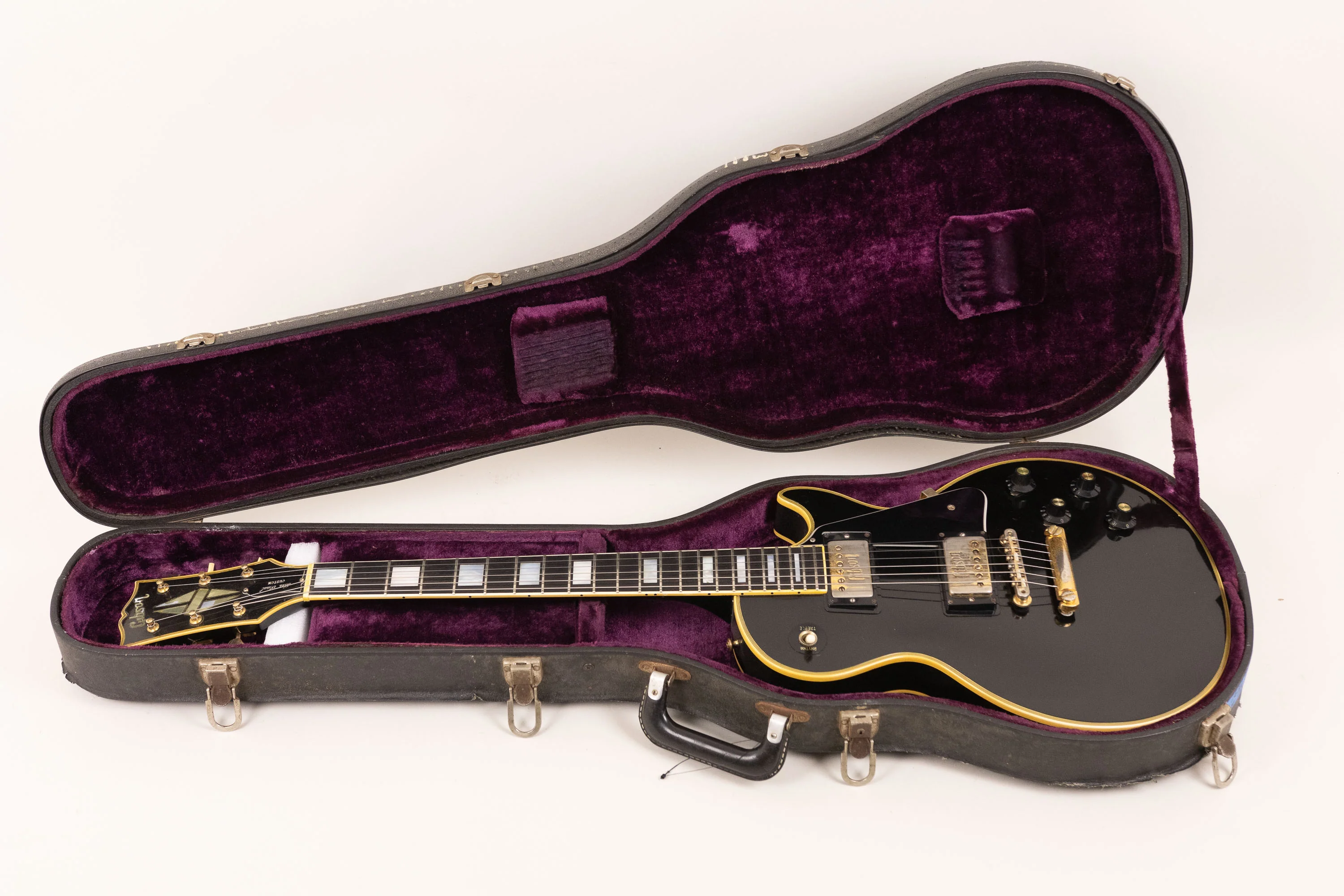 1972 Gibson Les Paul Custom, Black - Image 2