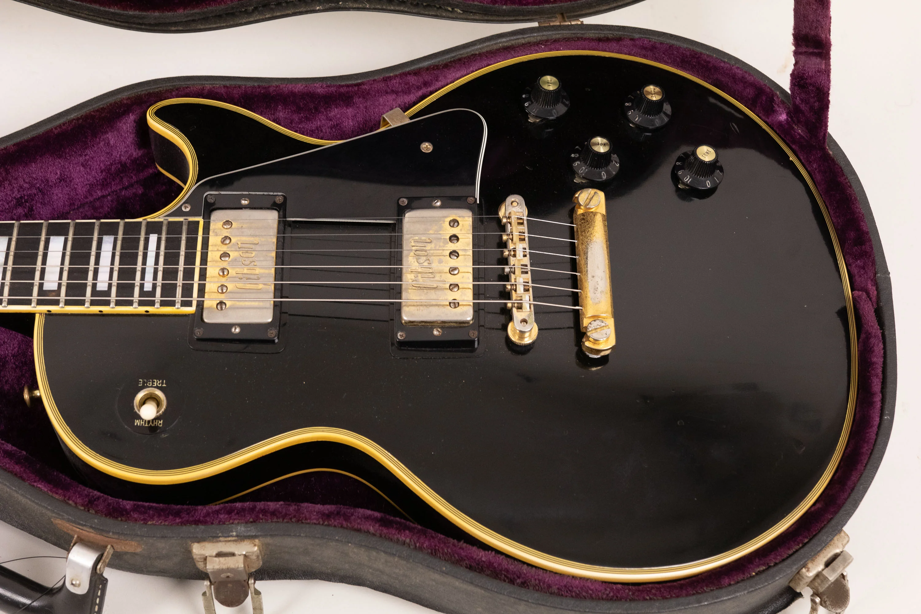 1972 Gibson Les Paul Custom, Black - Image 3
