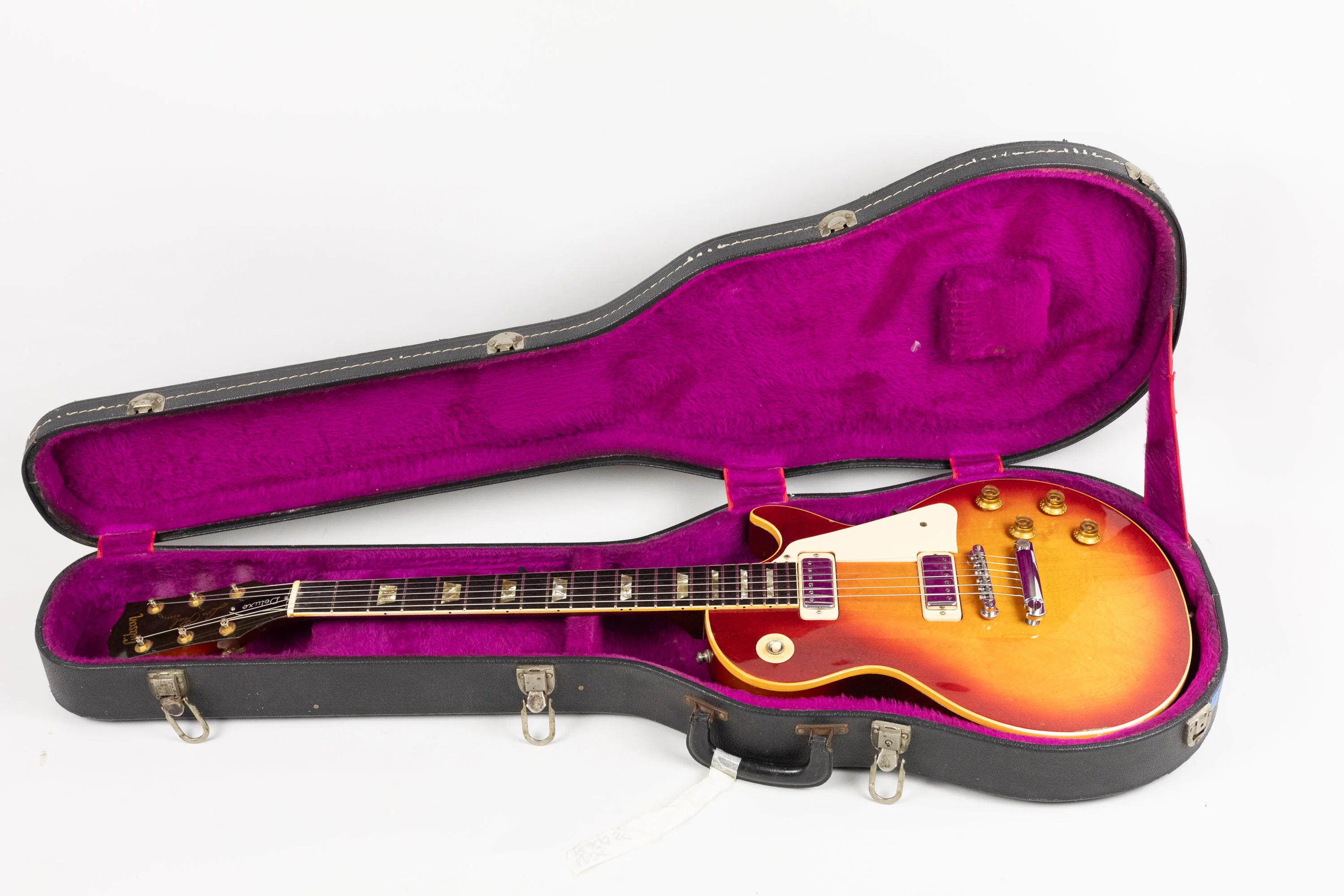 1974 Gibson Les Paul Deluxe, Cherry Sunburst - Image 2