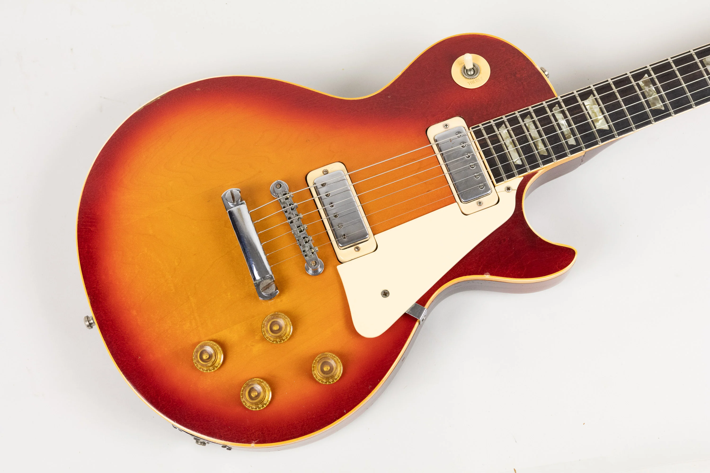 1974 Gibson Les Paul Deluxe, Cherry Sunburst - Image 7