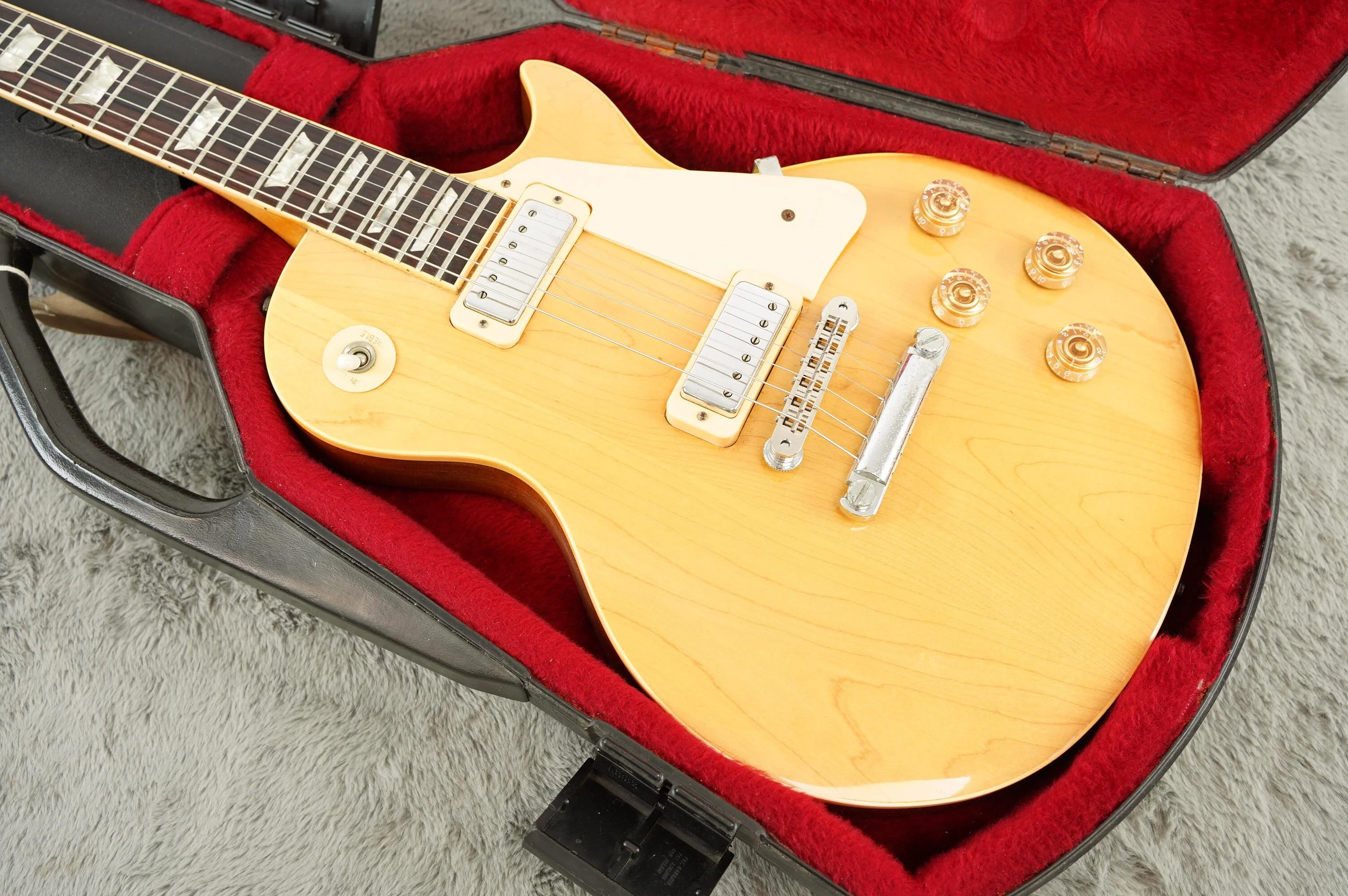 1981 Gibson Les Paul Deluxe, Natural + OHSC - Image 3