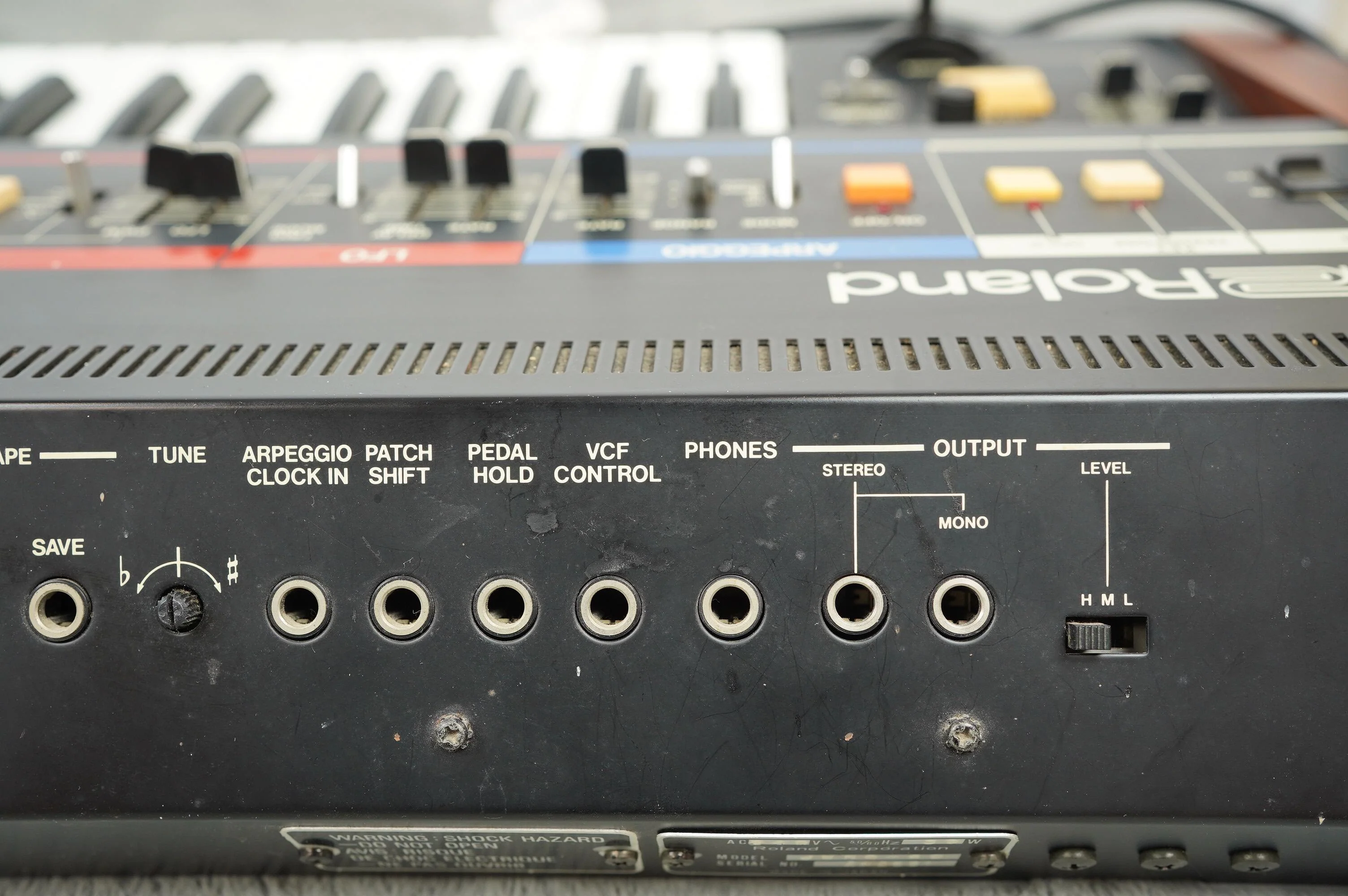 1987 Circa Roland Juno Synthesiser ex-Martin Barre Jethro Tull - Image 21