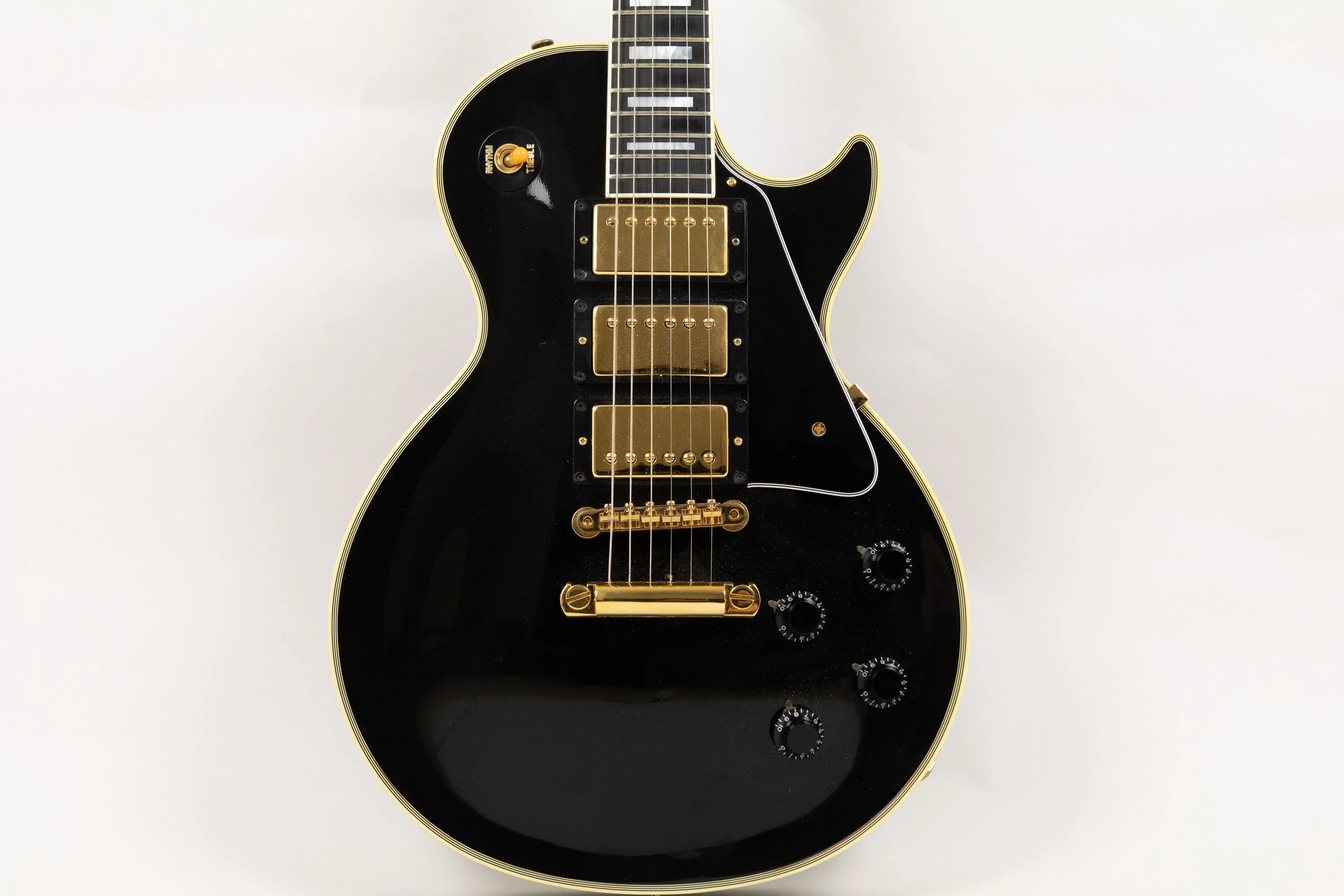 1989 Gibson Les Paul Custom 35th Anniversary, Black - Image 4