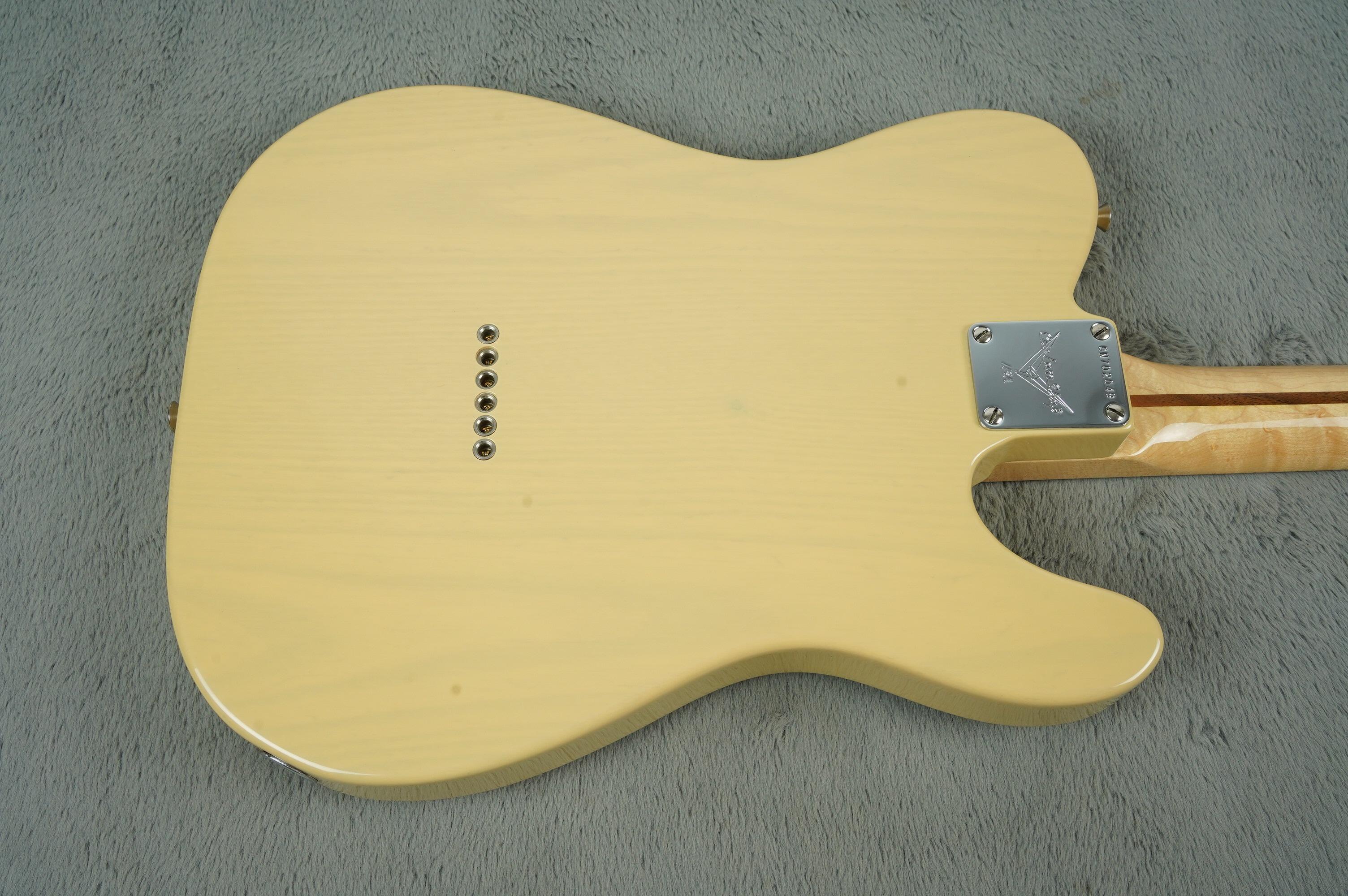 1998 Fender Custom Shop '52 Reissue Telecaster, Blonde, Lefty - Image 24