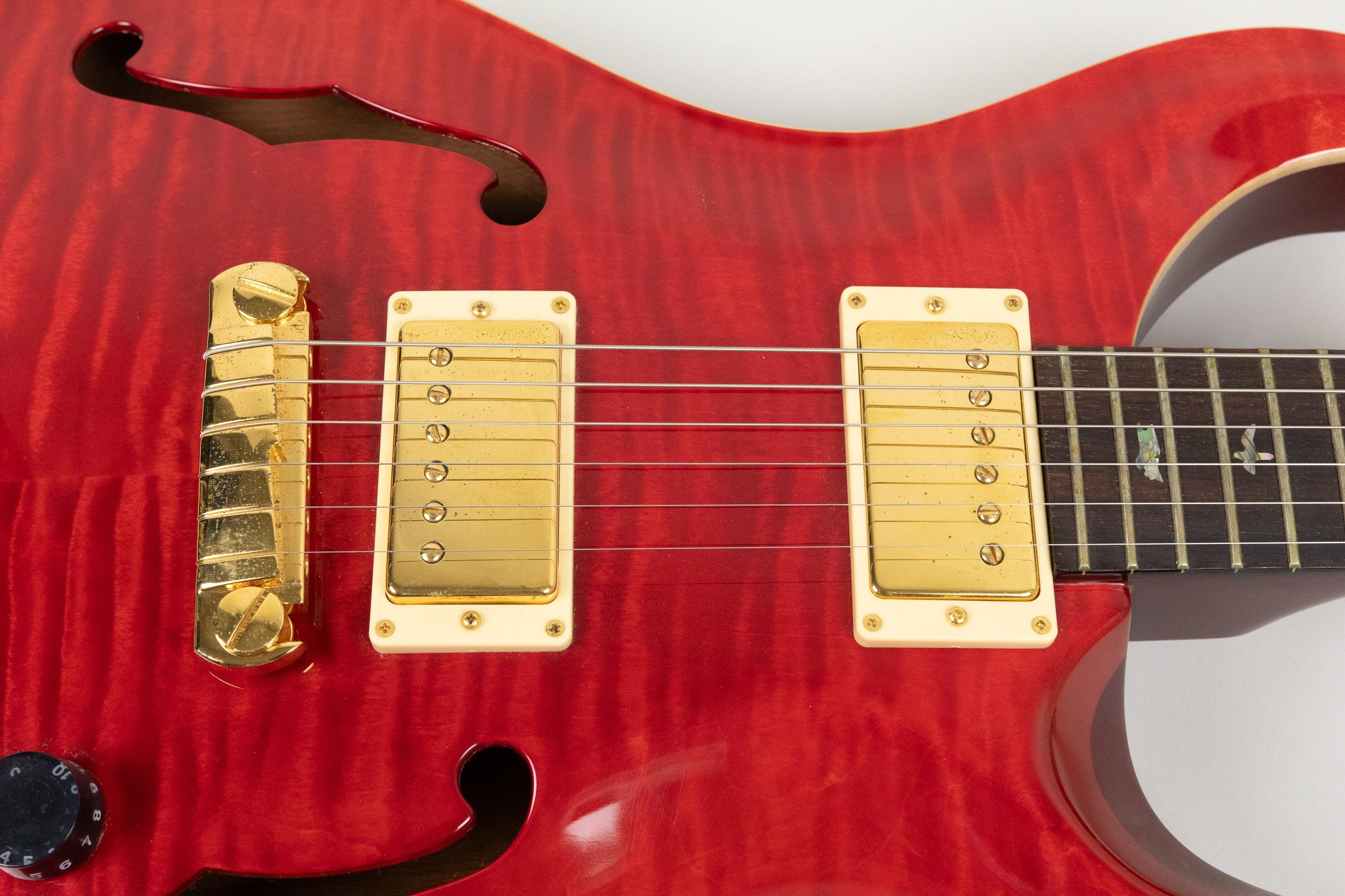 2002 PRS McCarty Hollowbody II, Red - Image 9
