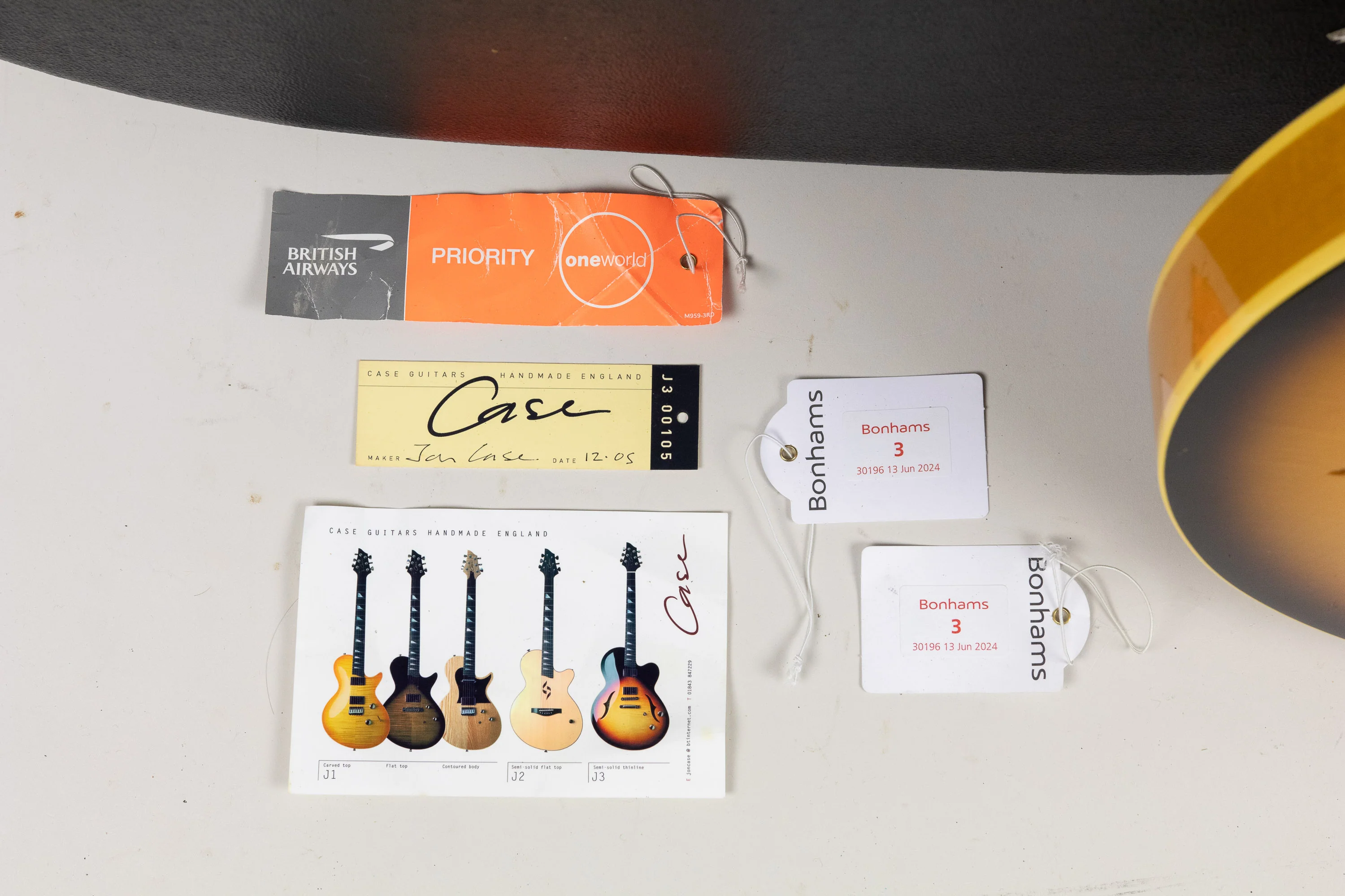 2005 Case J3 Semi-Hollow, ex-Maxi Jazz - Faithless - Image 5