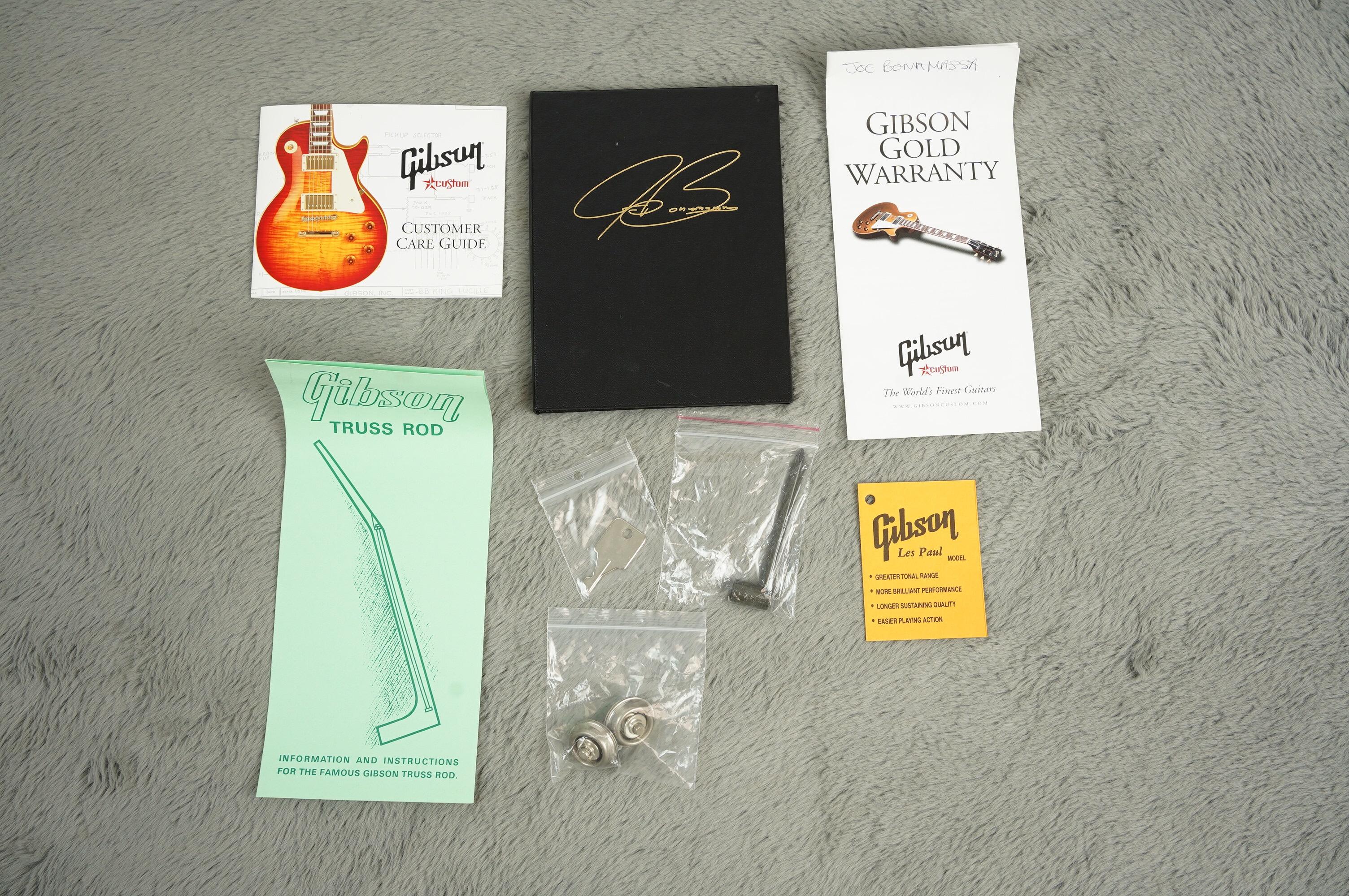 2008 Gibson 'Inspired By' Joe Bonamassa Les Paul Goldtop #062 - Image 4