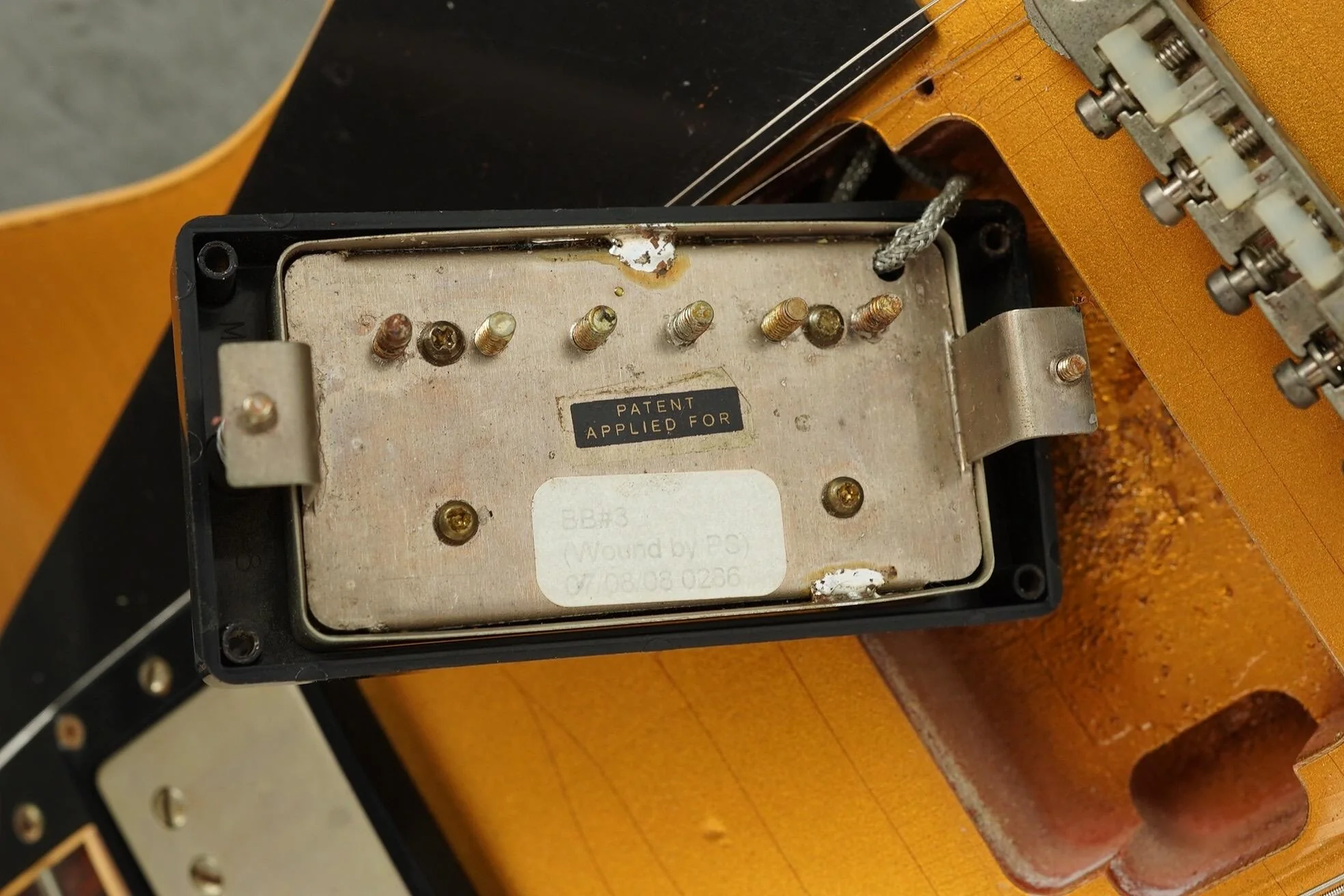2008 Gibson 'Inspired By' Joe Bonamassa Les Paul Goldtop #062 - Image 56