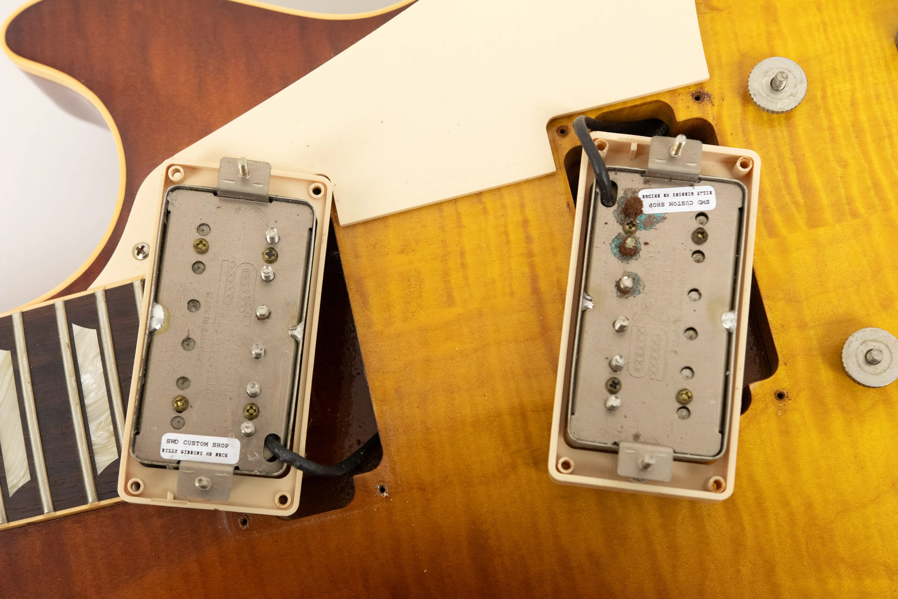 2009 Gibson Custom Billy Gibbons "Pearly Gates" VOS Les Paul Standard - Image 27