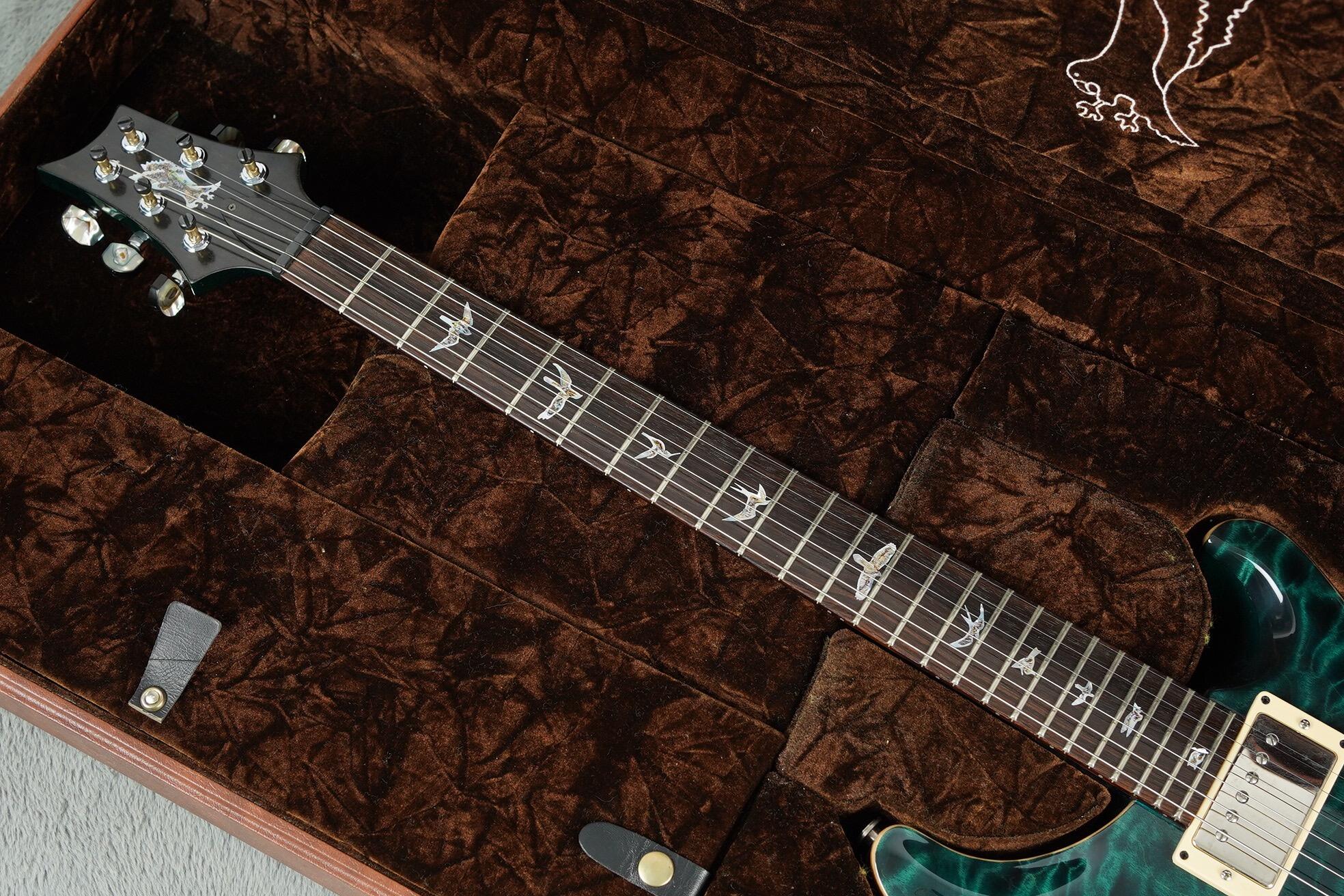 2009 PRS Private Stock Custom 24, Teal Black + OHSC - Image 5