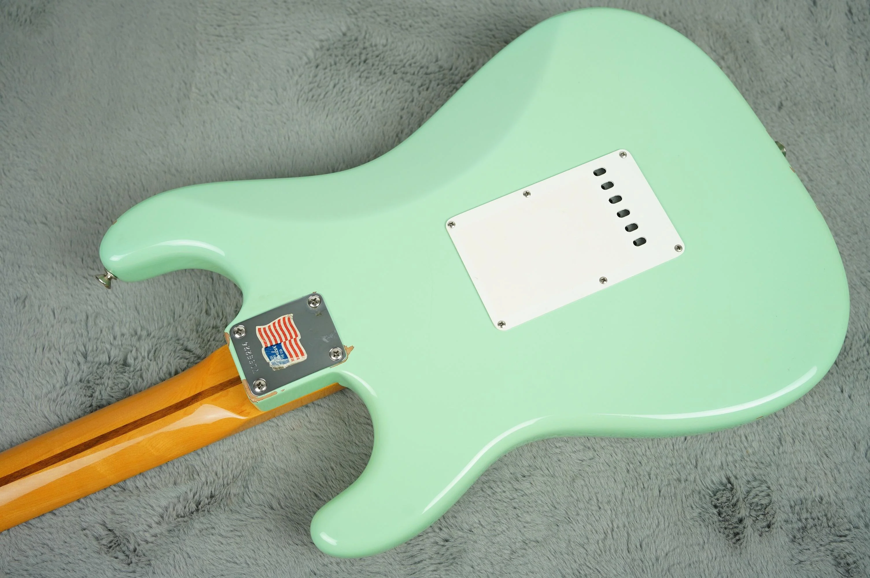 2010 Fender American Vintage β57 Stratocaster, Surf Green + OHSC - Image 15