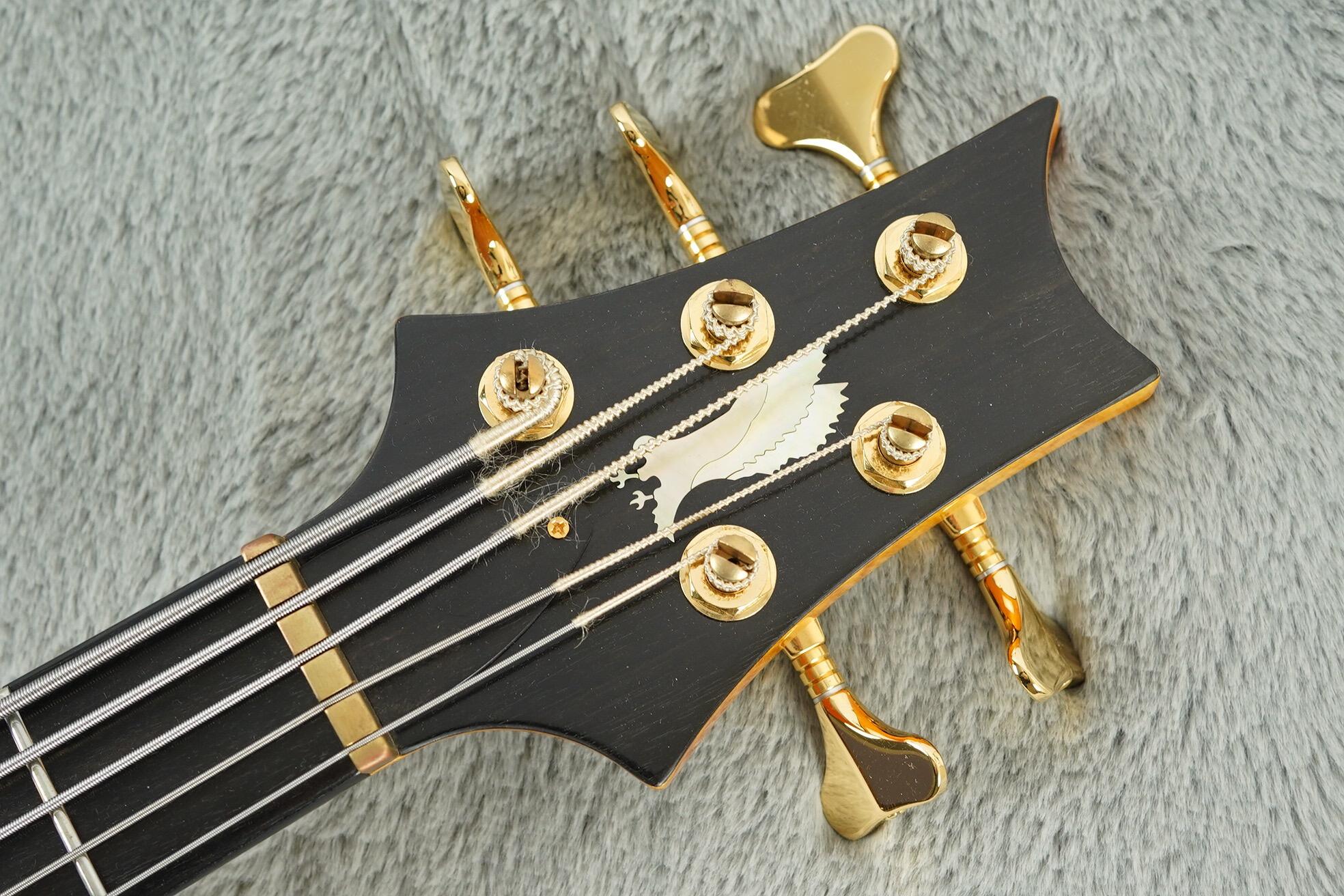 2010 PRS GG-5 String Bass, Honey Gold Burst + OHSC - Image 21