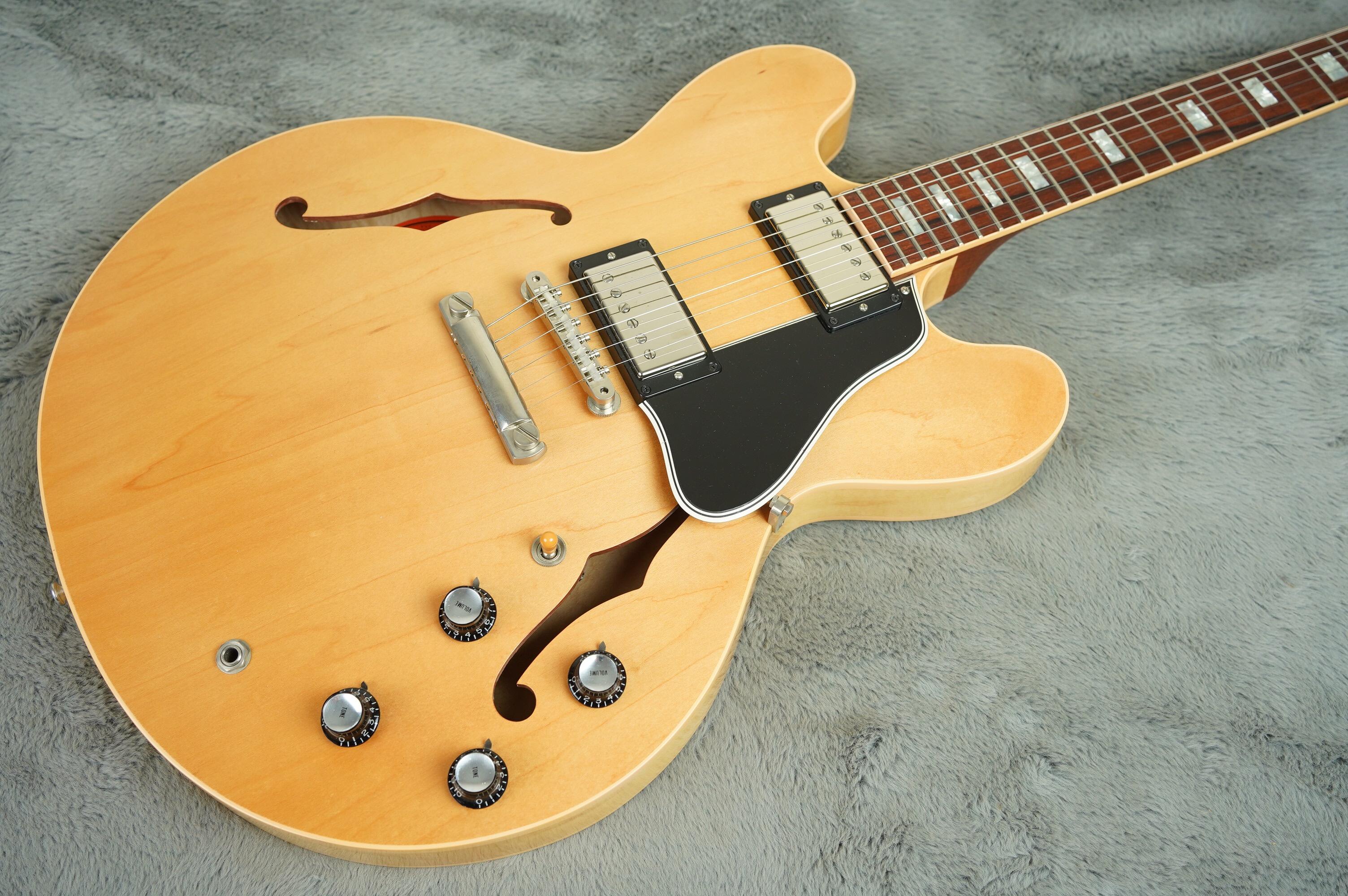 2011 Gibson ES-335 ‘63 Nashville Custom Shop Reissue Blonde + OHSC + Candy - Image 20