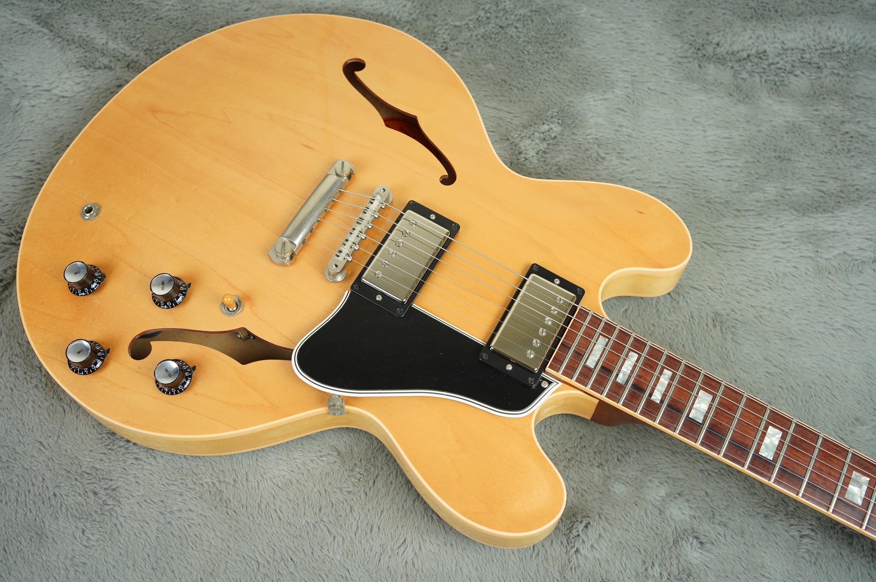 2011 Gibson ES-335 ‘63 Nashville Custom Shop Reissue Blonde + OHSC + Candy - Image 21