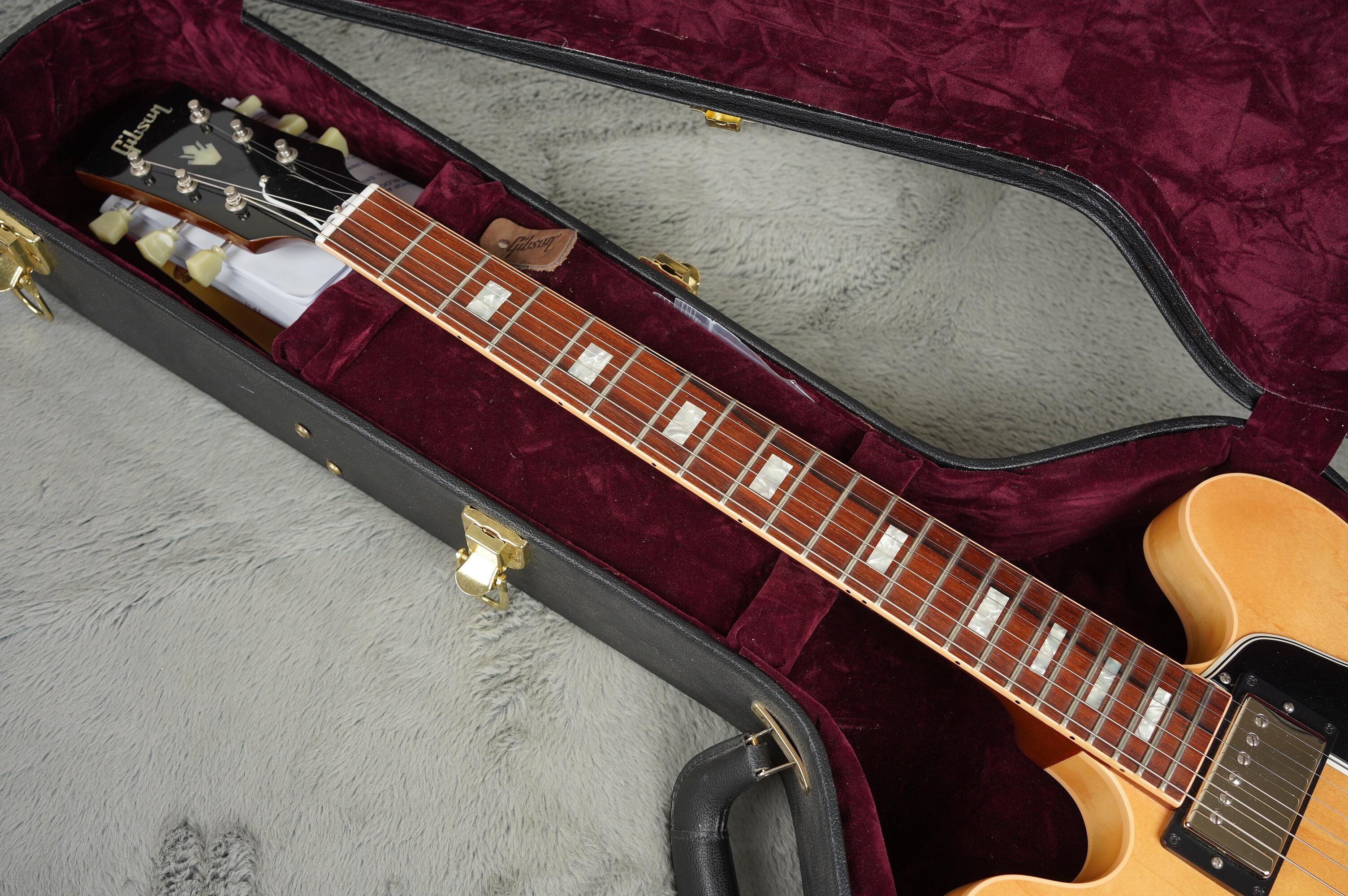 2011 Gibson ES-335 ‘63 Nashville Custom Shop Reissue Blonde + OHSC + Candy - Image 4