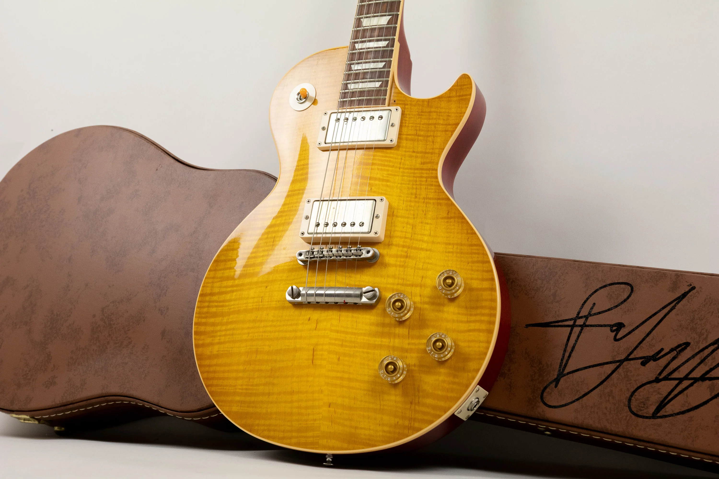 2012 Gibson Paul Kossoff Les Paul Standard, Lemon Burst - Image 2
