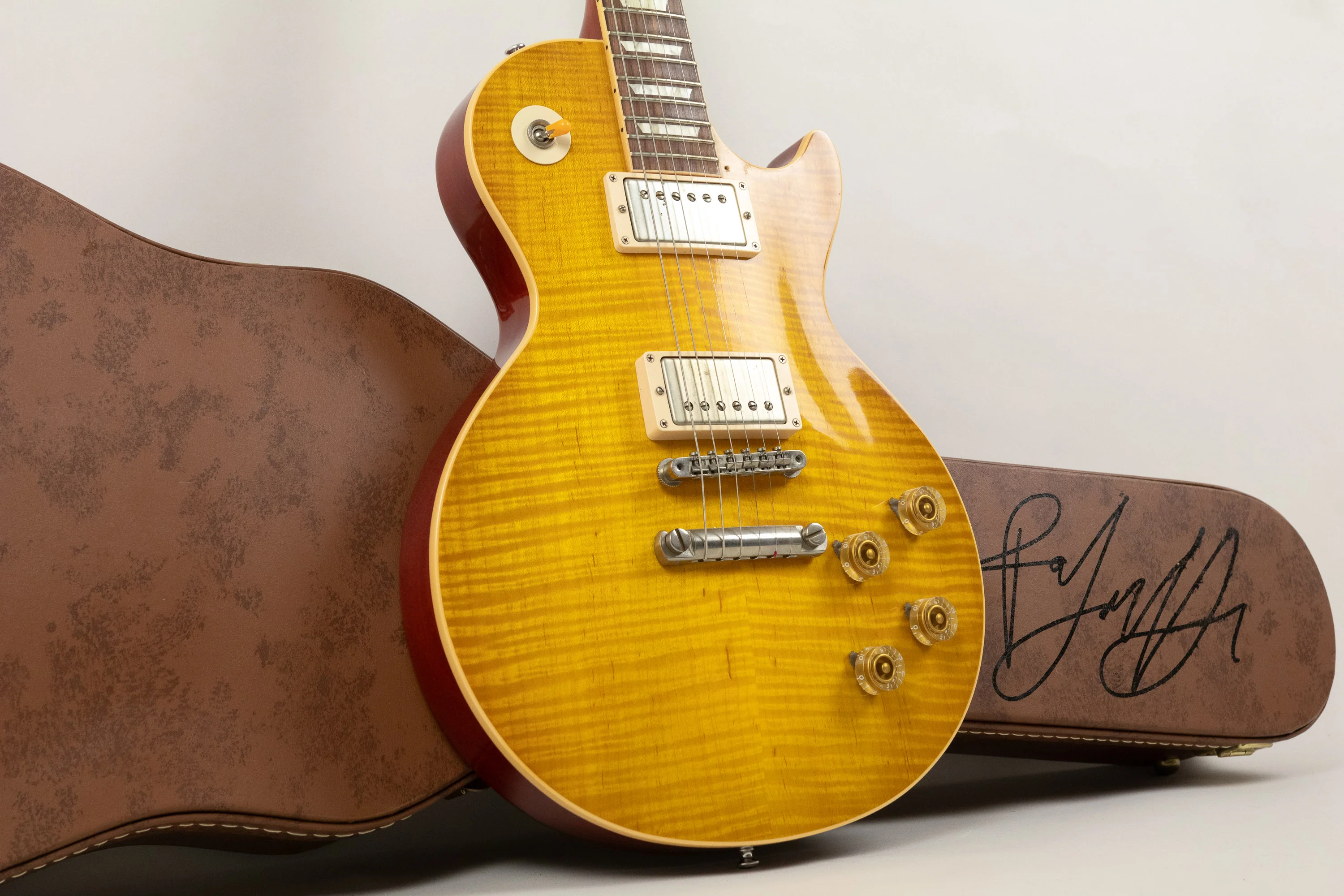 2012 Gibson Paul Kossoff Les Paul Standard, Lemon Burst - Image 3
