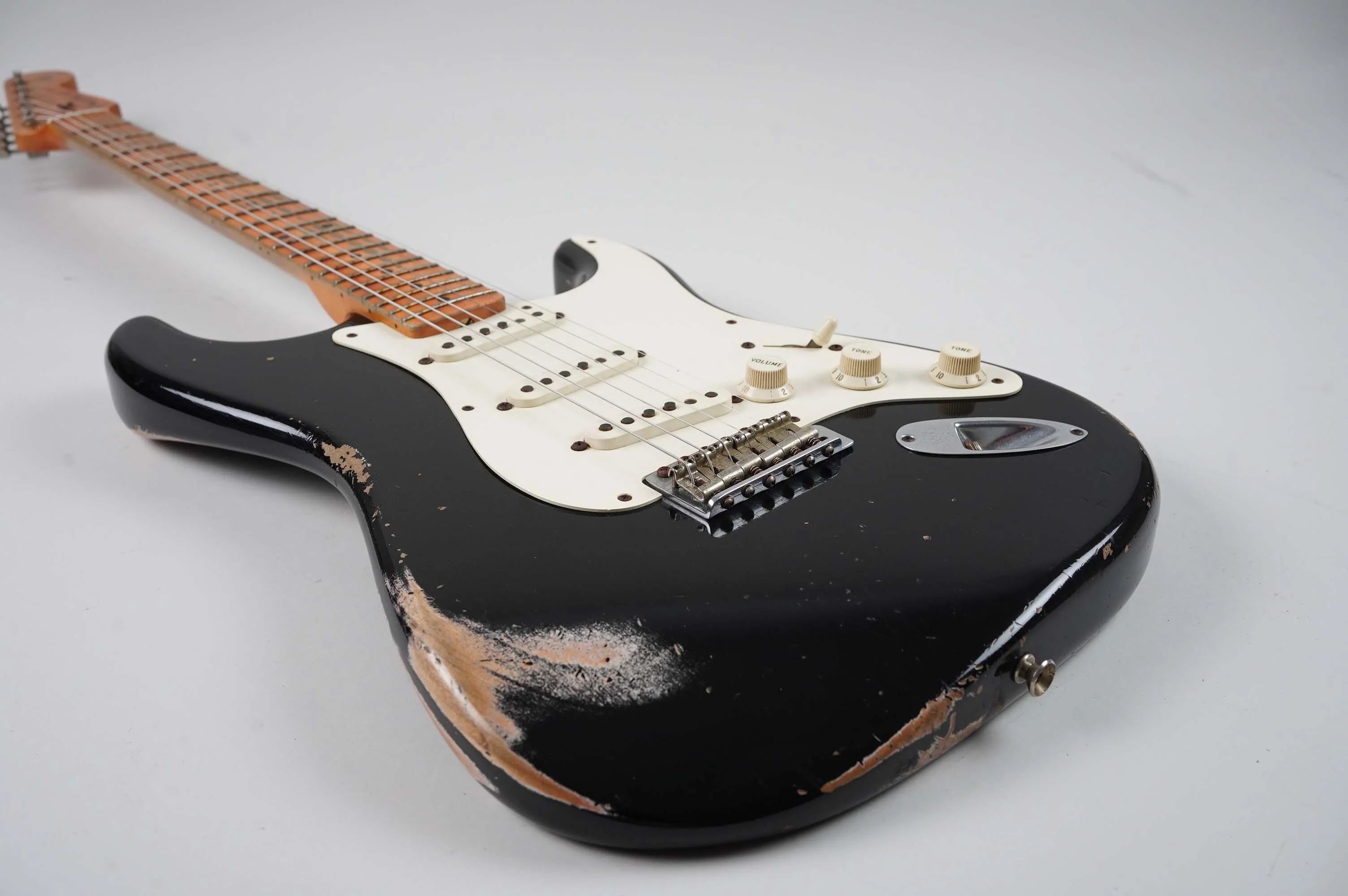 2013 Fender Custom Shop 1956 Stratocaster Relic, Black - Image 14