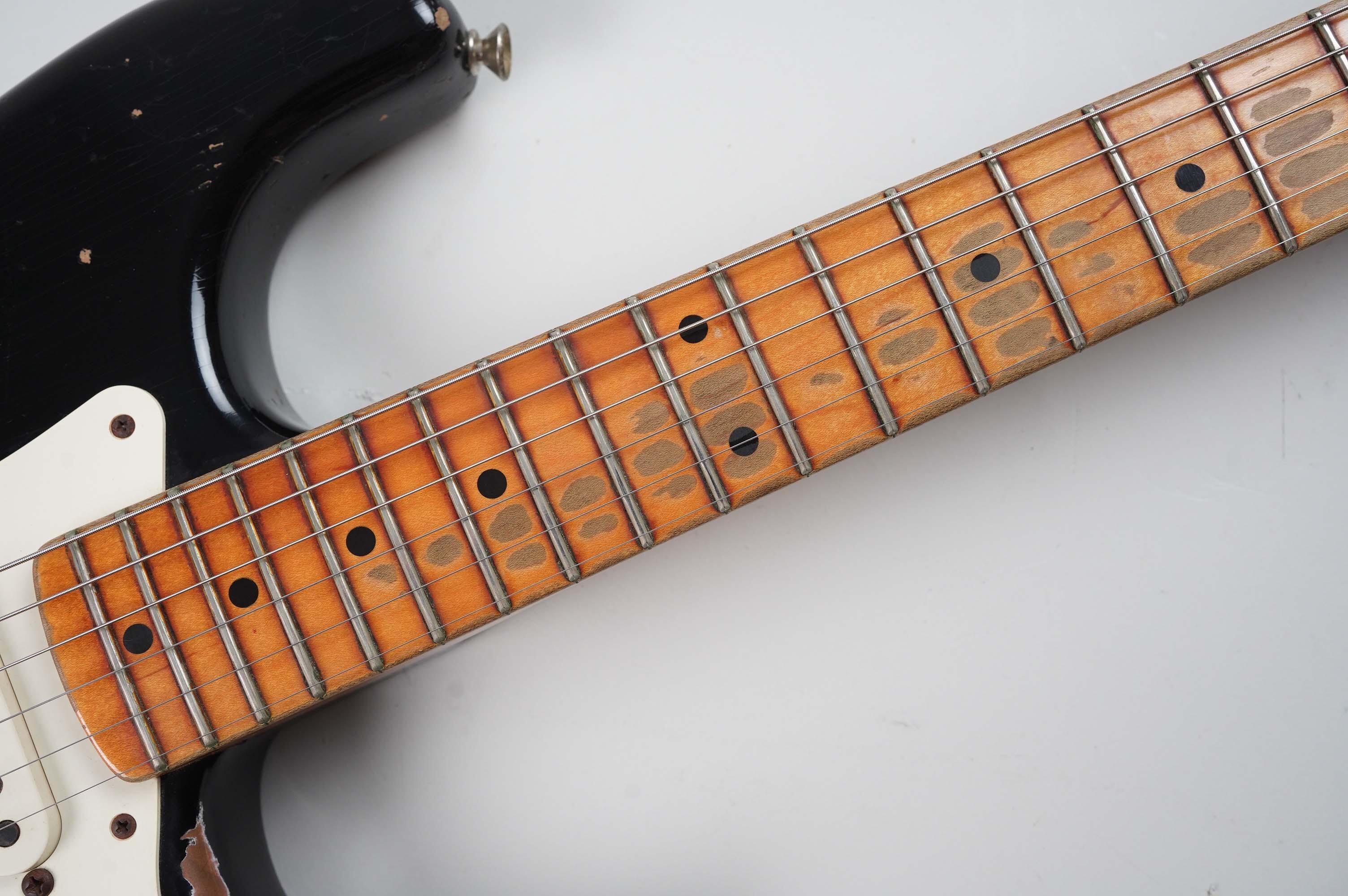 2013 Fender Custom Shop 1956 Stratocaster Relic, Black - Image 36