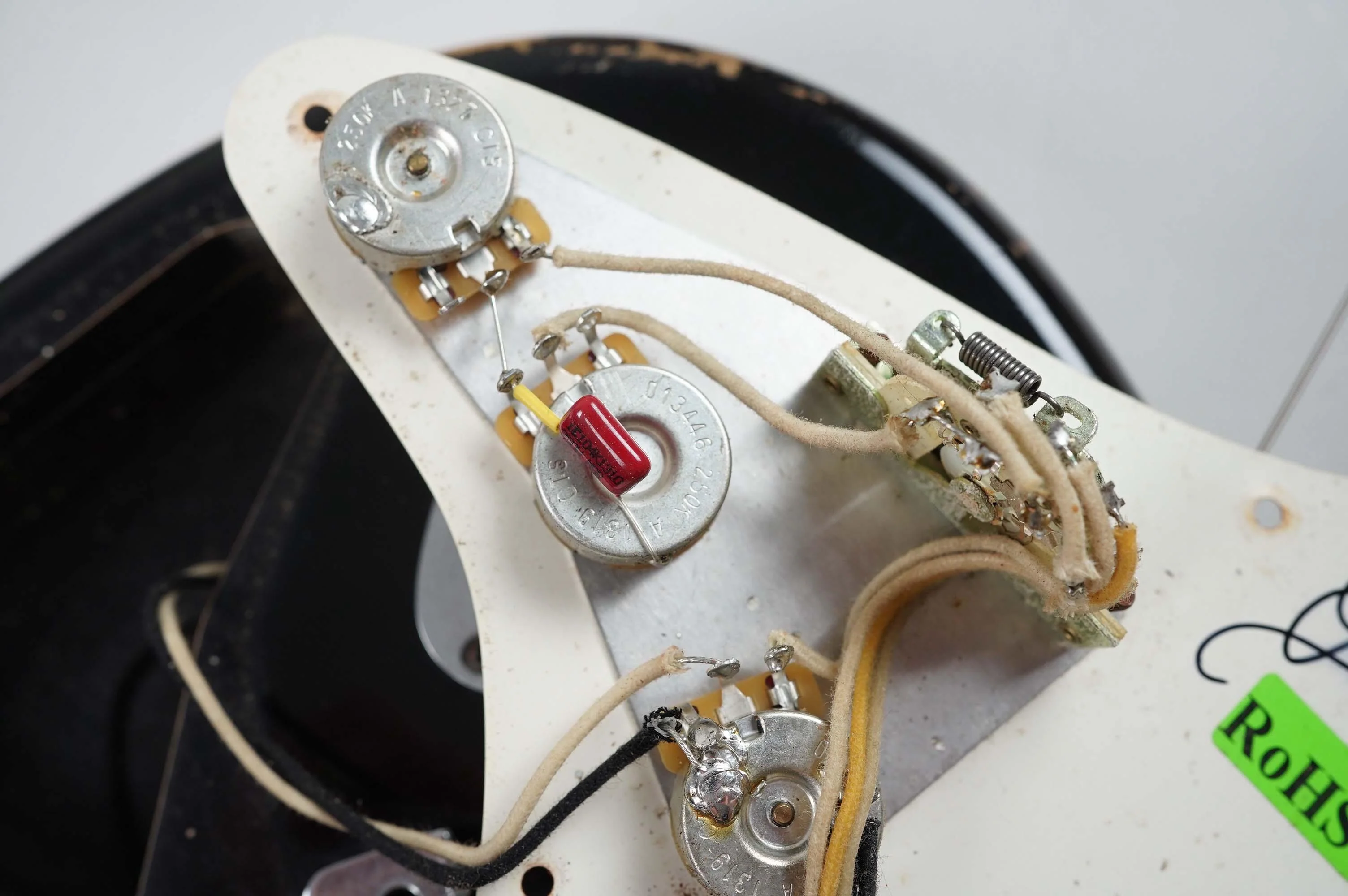2013 Fender Custom Shop 1956 Stratocaster Relic, Black - Image 66