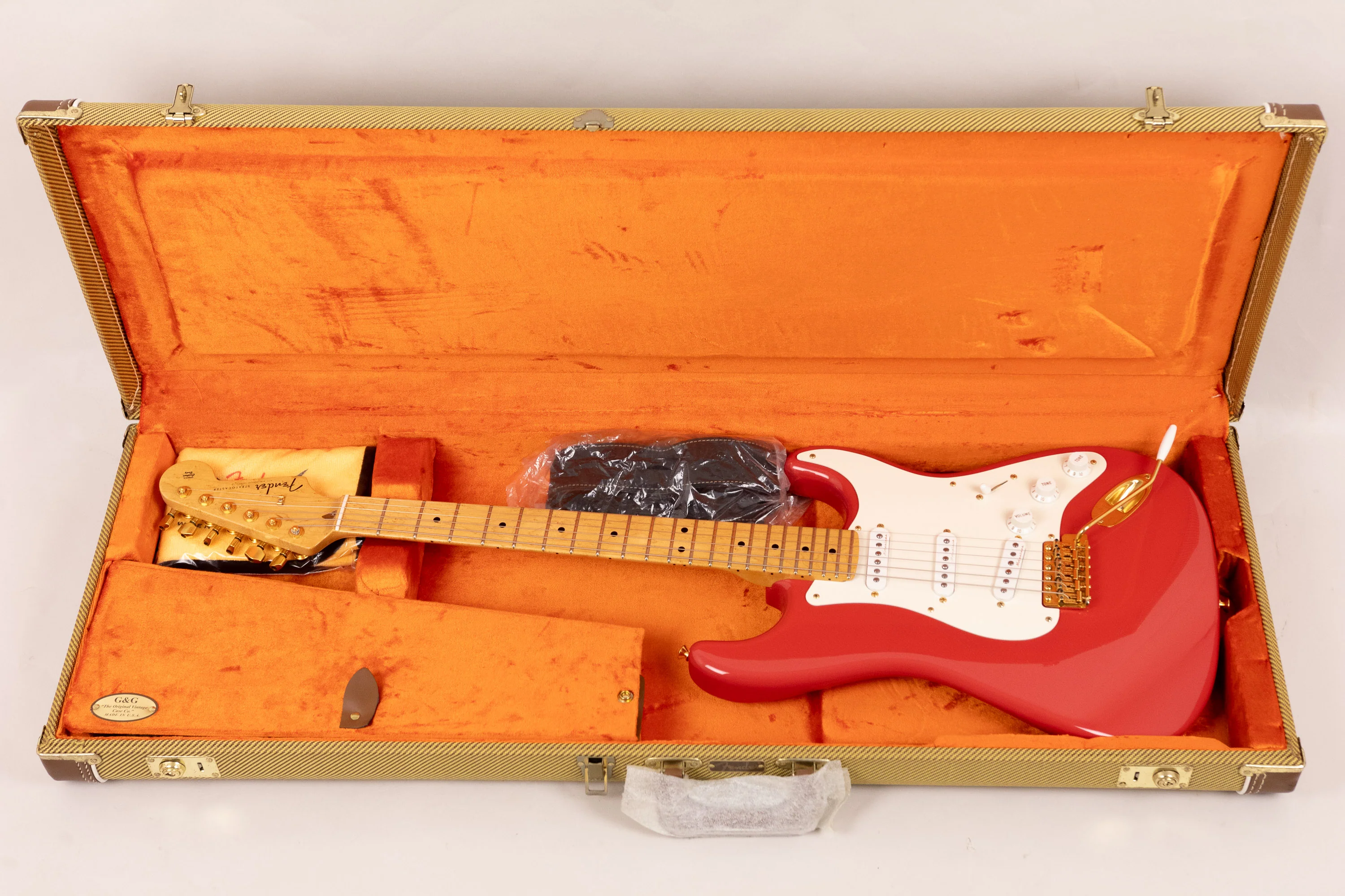 2013 Fender Custom Shop '56 Stratocaster, NOS, Fiesta Red - Image 4