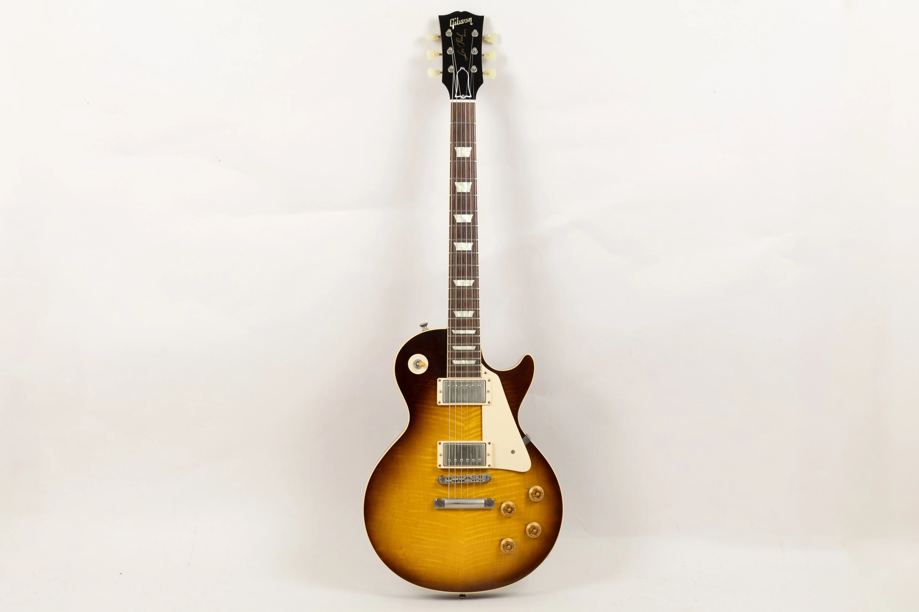 2013 Gibson Custom Joe Perry '59 Les Paul Std VOS, Sunburst - Image 3